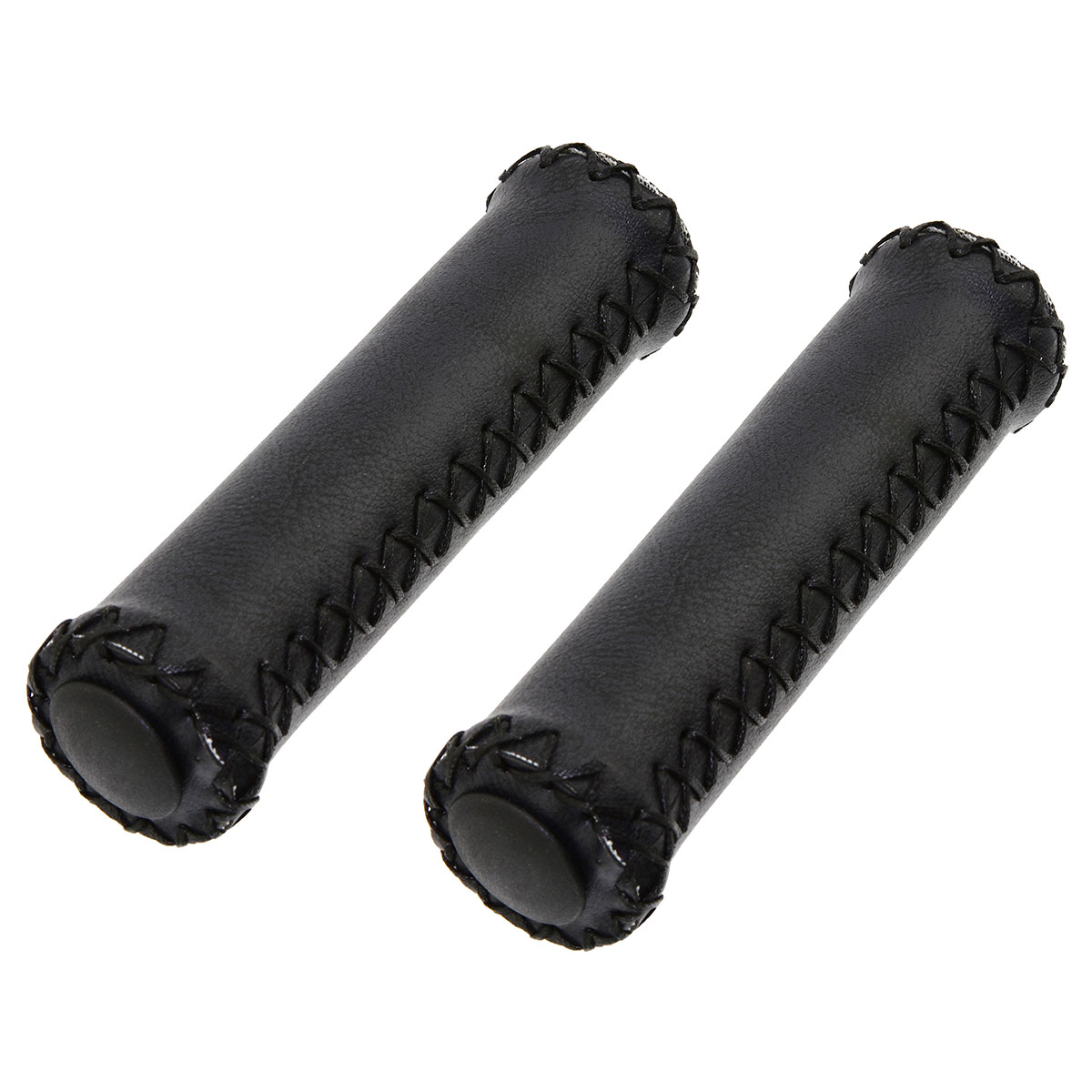 Grips 7/8 long 131mm Artificial Leather Black