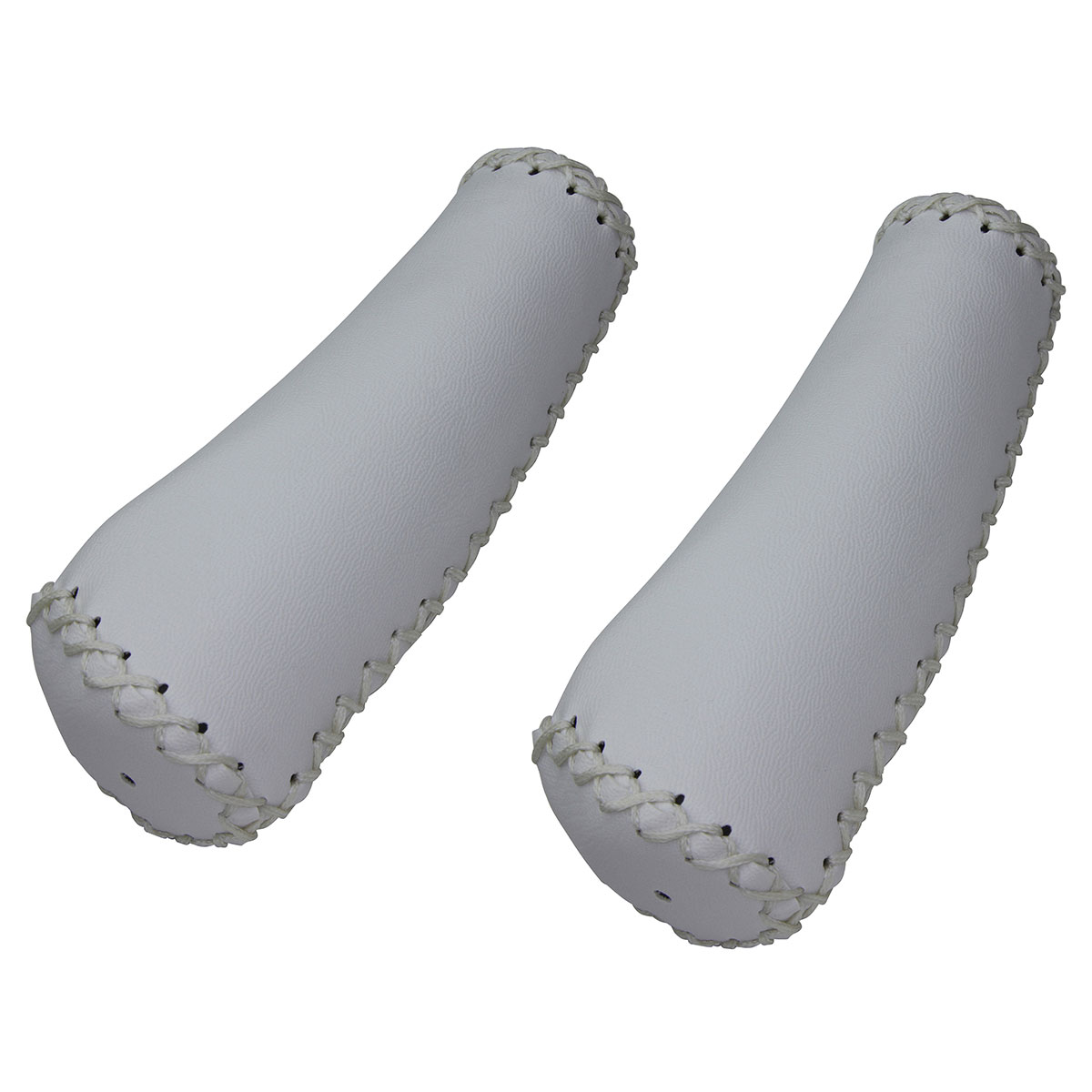 Grips 7/8 long 135mm Artificial Leather 1164C White.