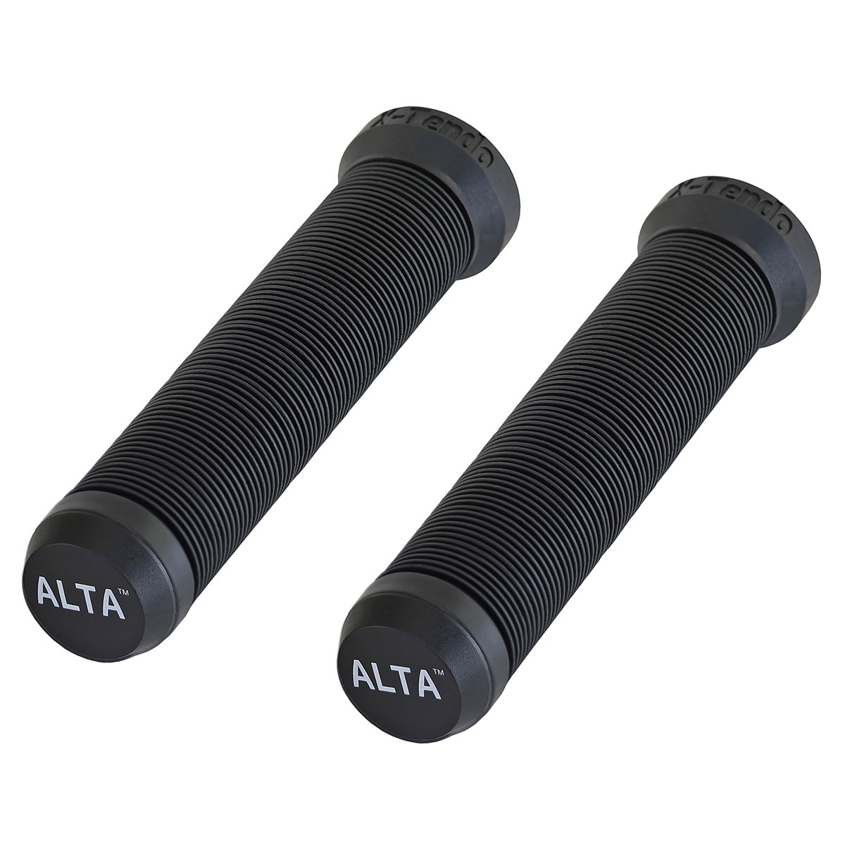 Alta Extended Grips 7/8 long 135mm W/Plug Black.