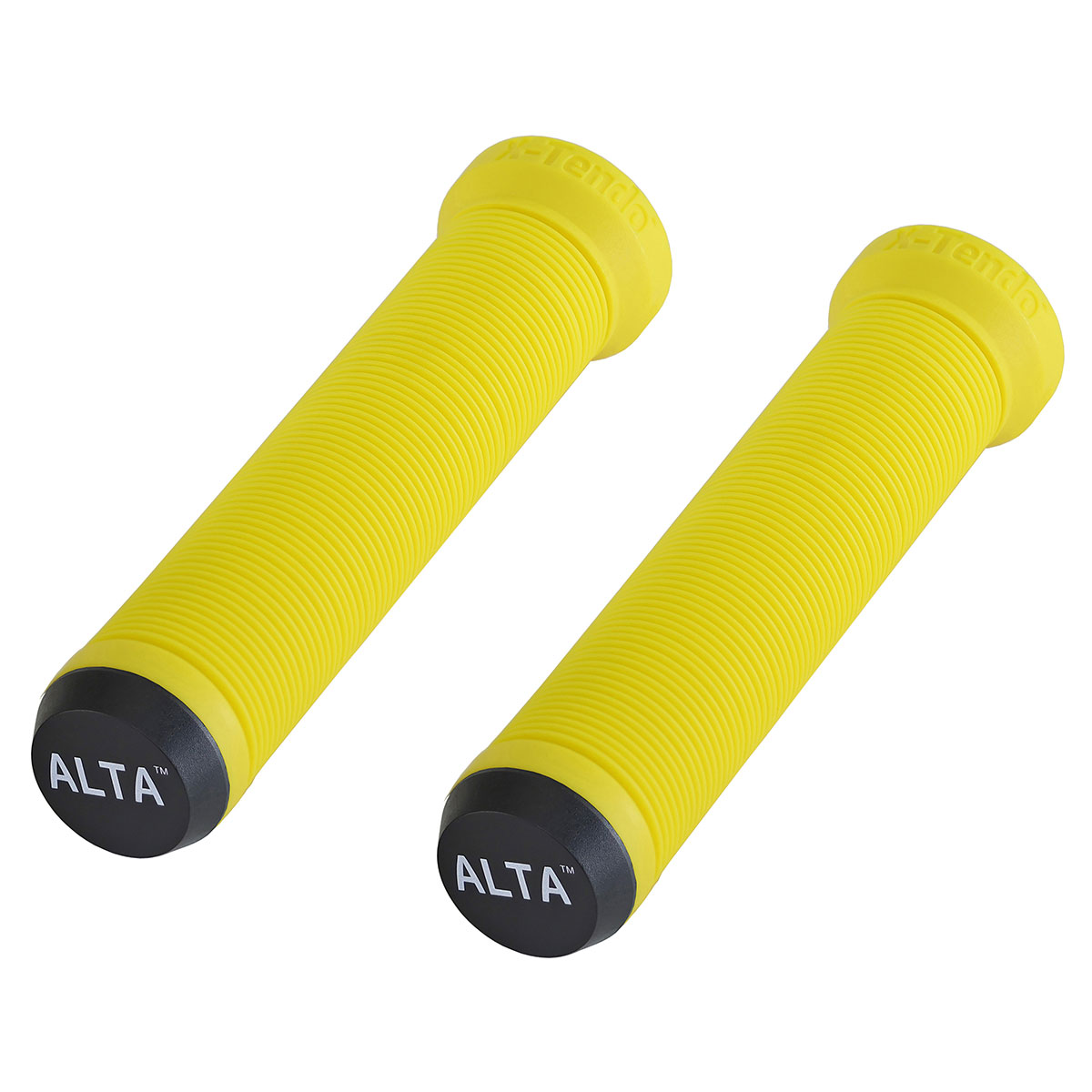 Alta Extended Grips 7/8 long 135mm W/Plug yellow.