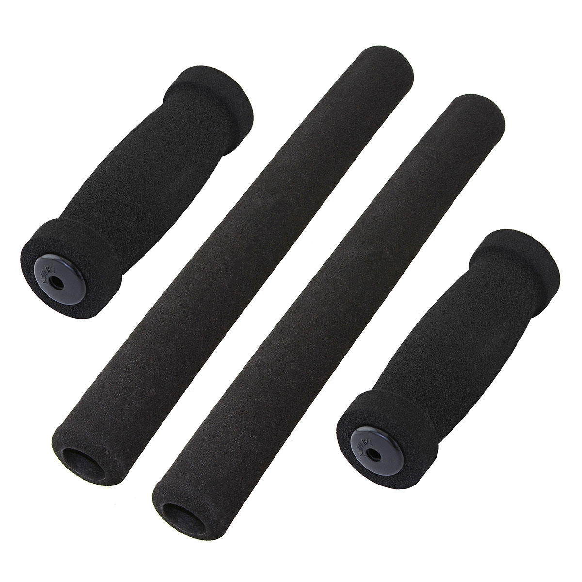 Cruisers Foam Grips 7/8 long 127/298mm 4-Piece Set Black.