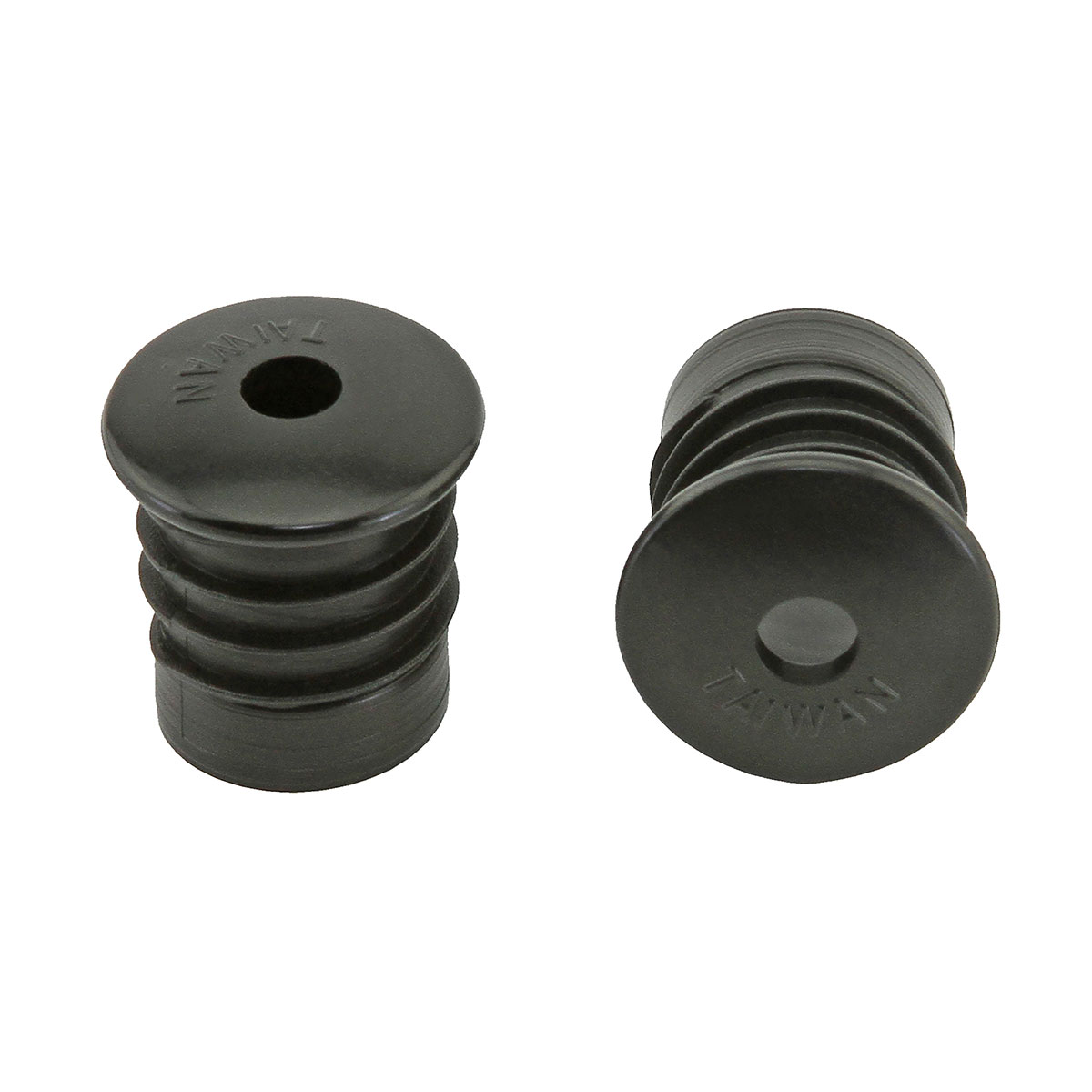 Handlebar Grips End Plugs Black.