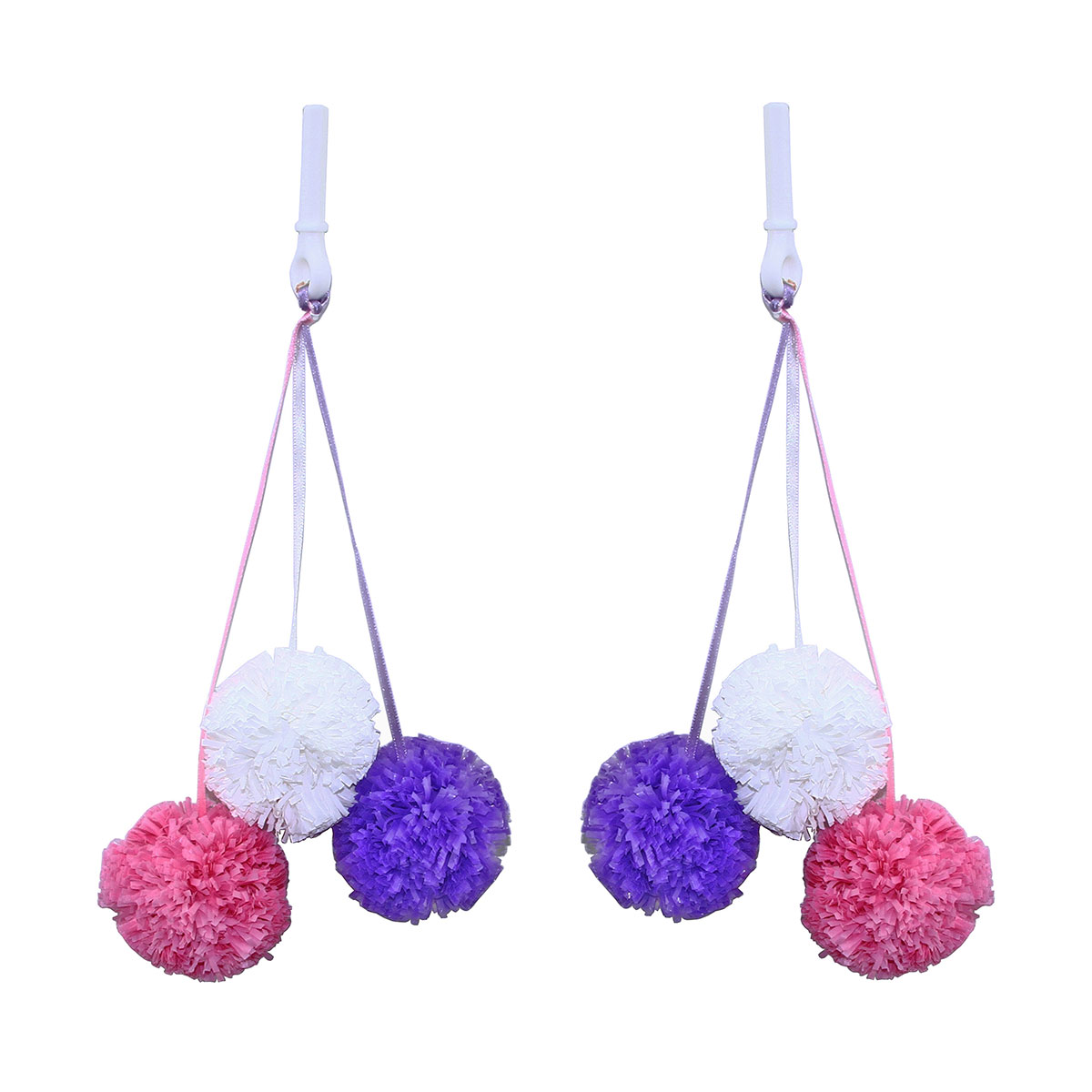 Streamers Grips 1383 Pom Poms Multi/Color.