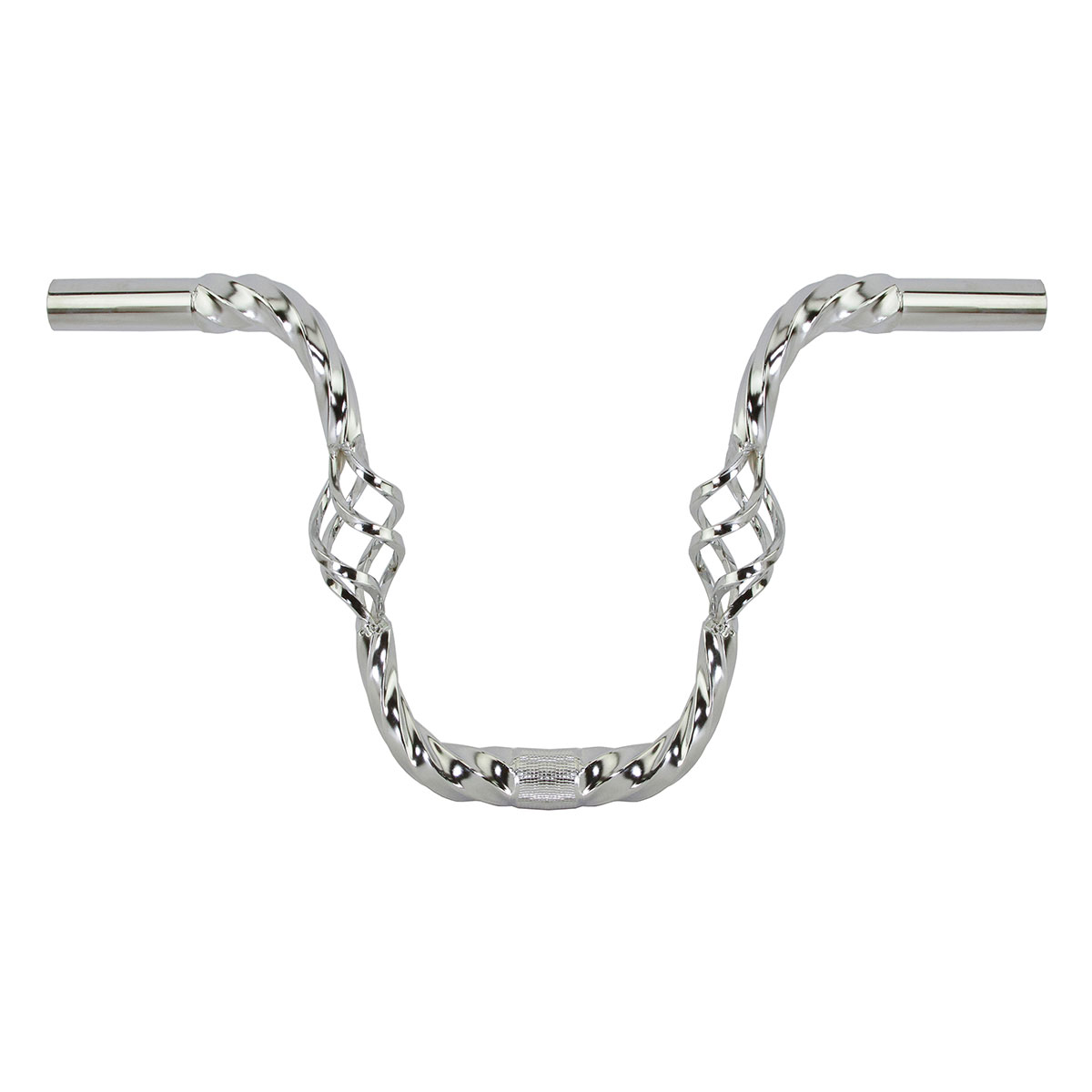 Cage Twisted Handlebar 9 25.4mm Chrome.