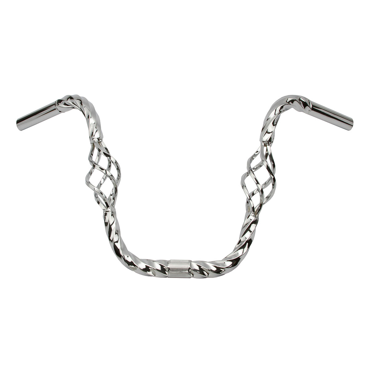 Cage Twisted Handlebar 11 25.4mm Chrome.