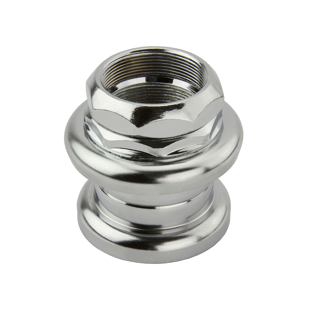 Threaded Steel Headset 1-1/8x34x30mm Chrome.