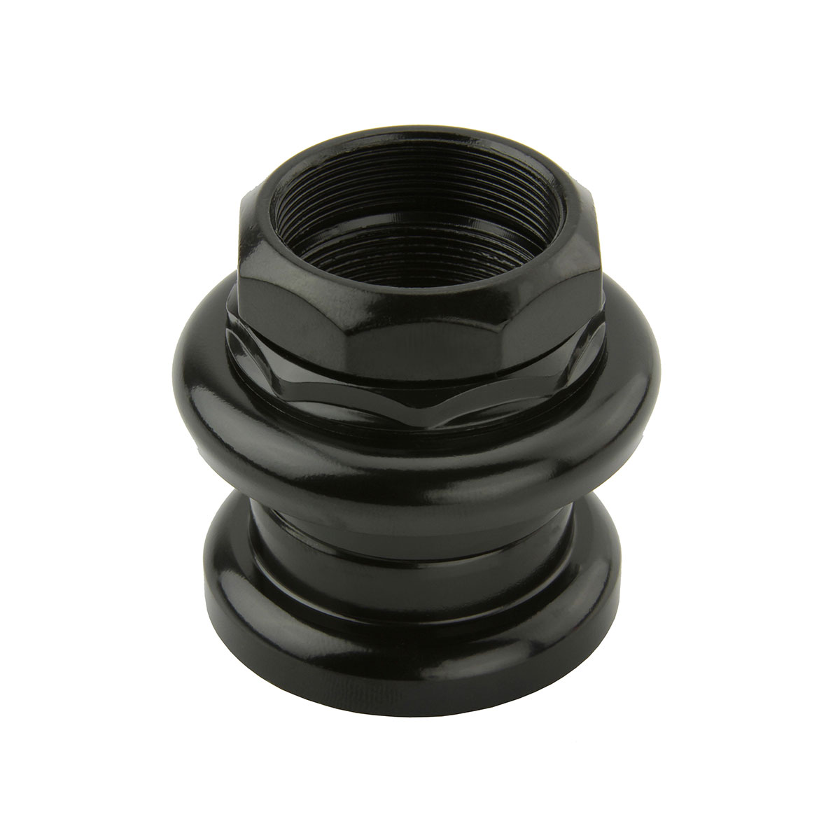 Threaded Steel Headset 1-1/8x34x30mm Black.