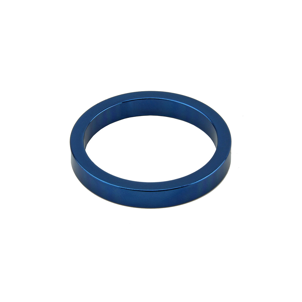 Headset Alloy Spacer 5mm x 1-1/8 Blue.