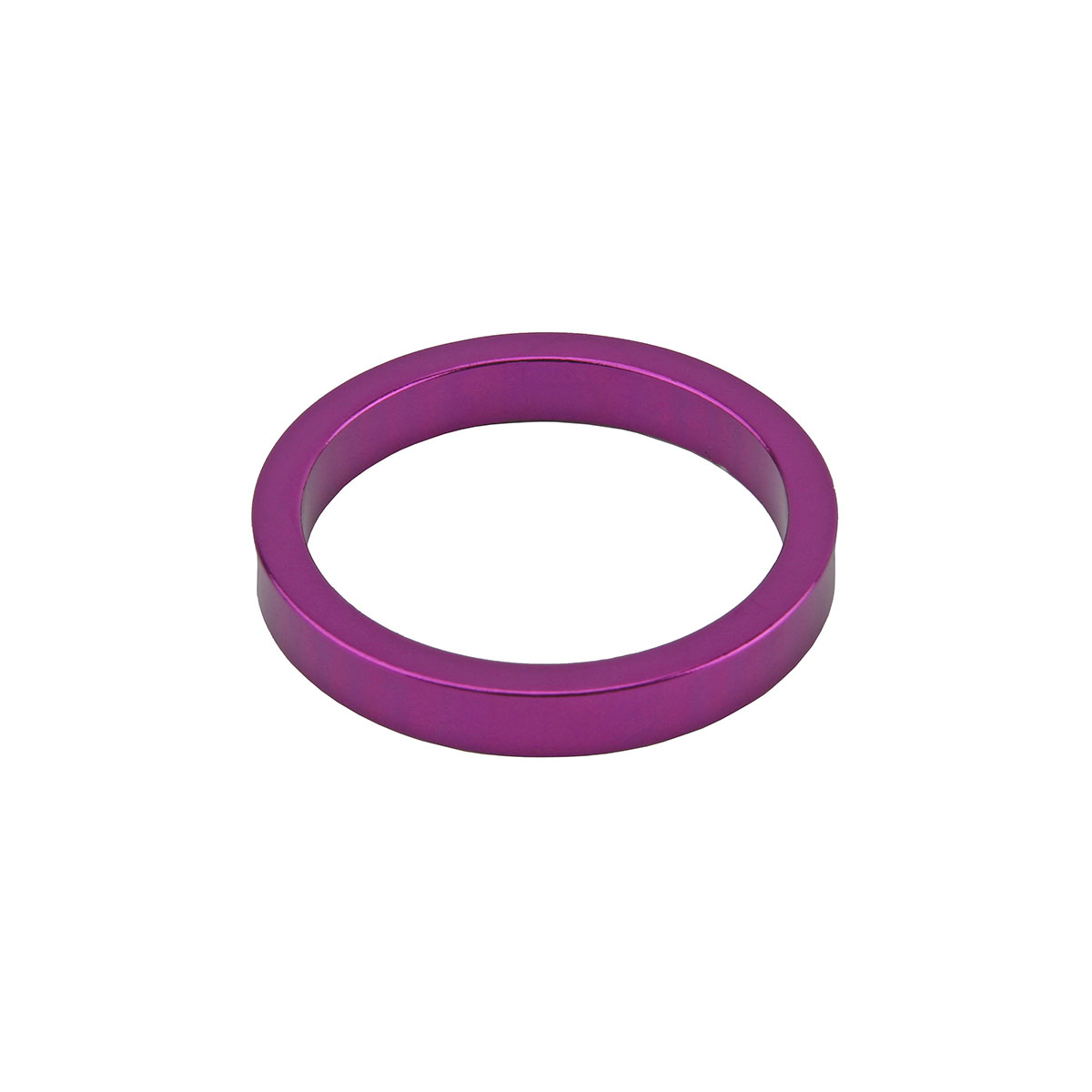 Headset Alloy Spacer 5mm x 1-1/8 Purple.
