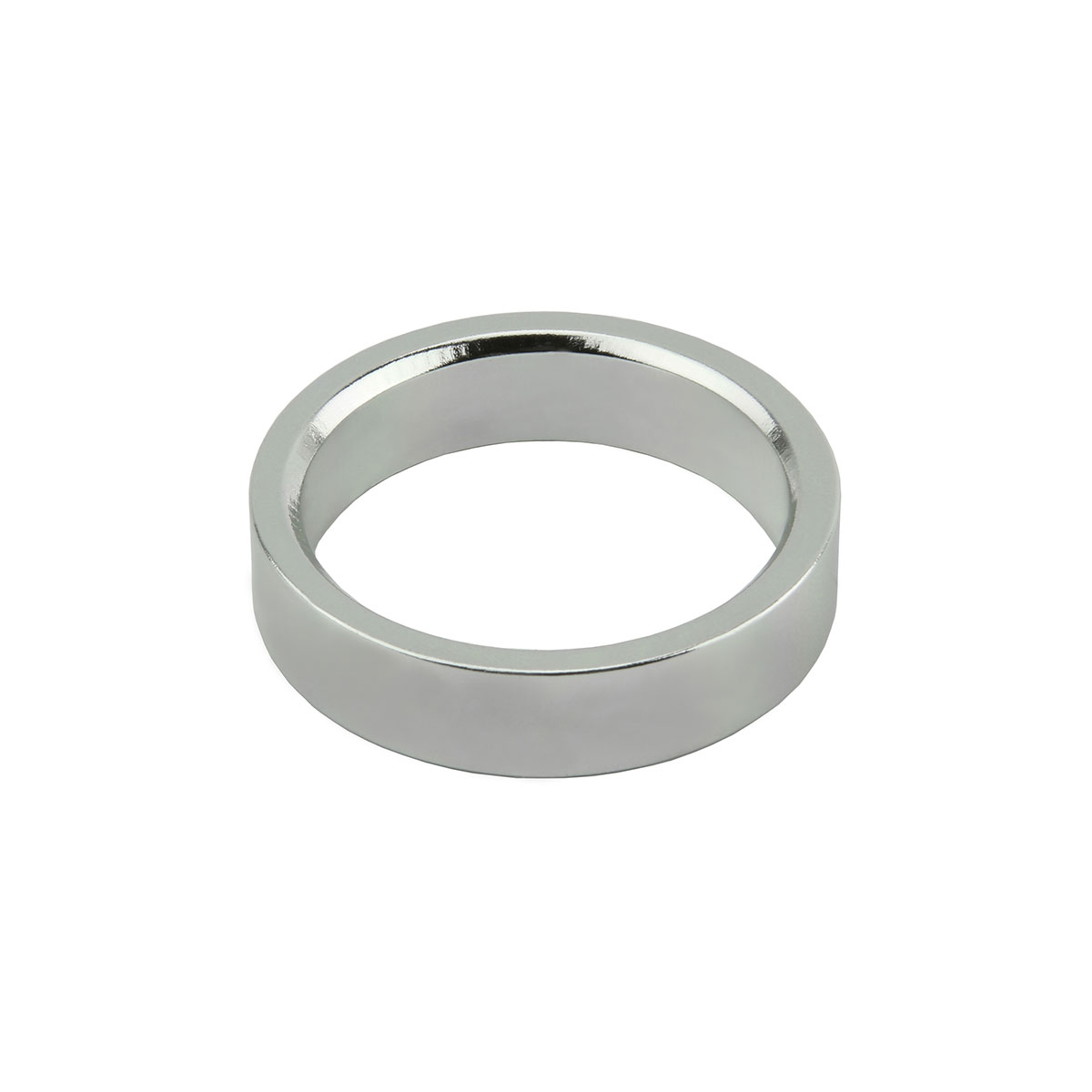 Headset Alloy Spacer 8mm x 1-1/8 Silver.