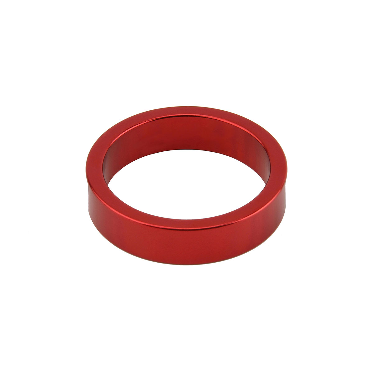 Headset Alloy Spacer 8mm x 1-1/8 Red.