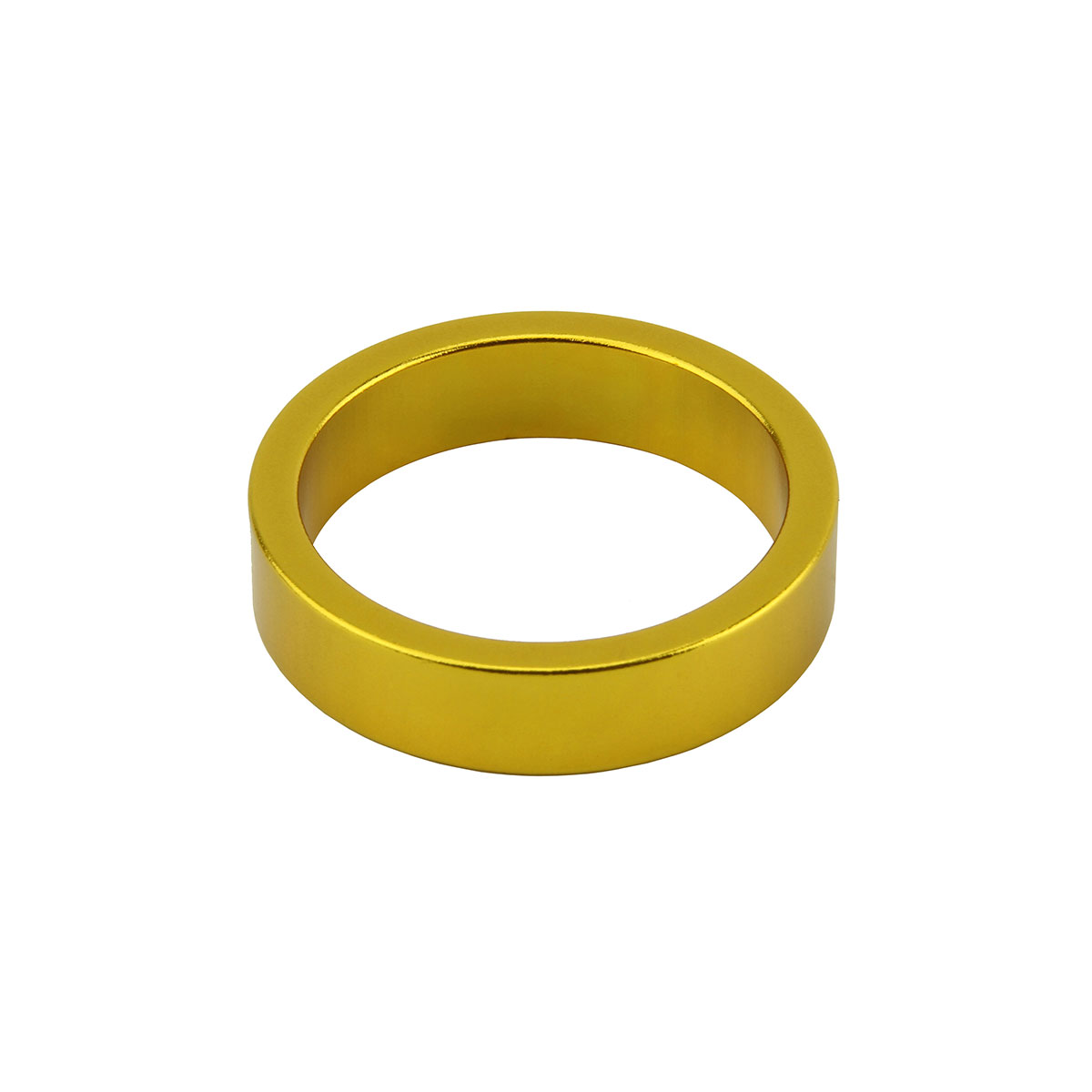 Headset Alloy Spacer 8mm x 1-1/8 Yellow.