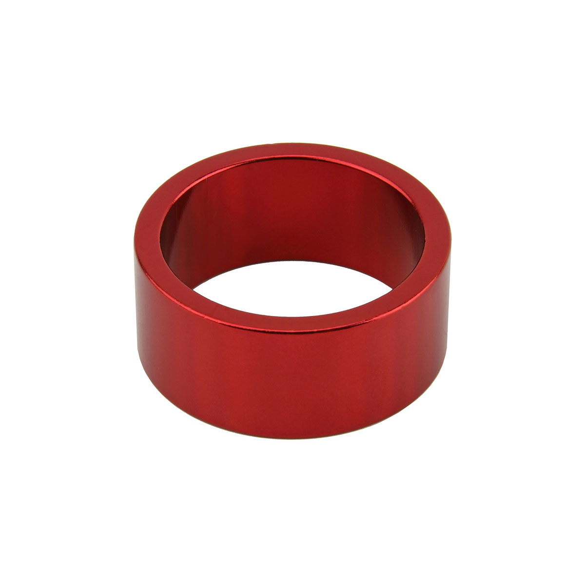 Headset Alloy Spacer 15mm x 1-1/8 Red.