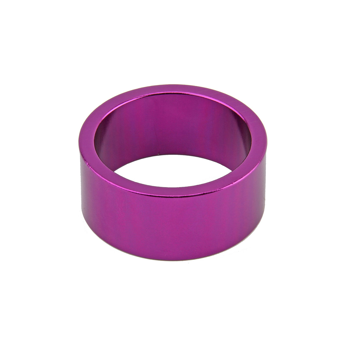 Headset Alloy Spacer 15mm x 1-1/8 Purple.