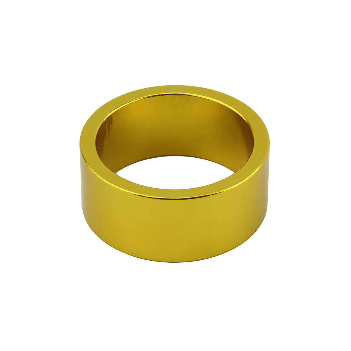 Headset Alloy Spacer 15mm x 1-1/8 Yellow.