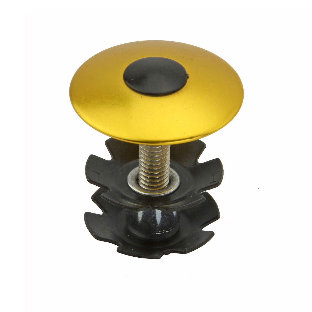 Headset Alloy Tap 1-1/8 Caps Gold.
