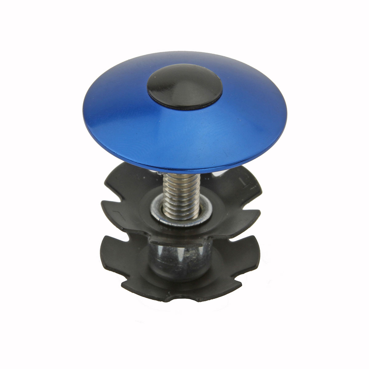 Headset Alloy Tap 1-1/8 Caps Blue.