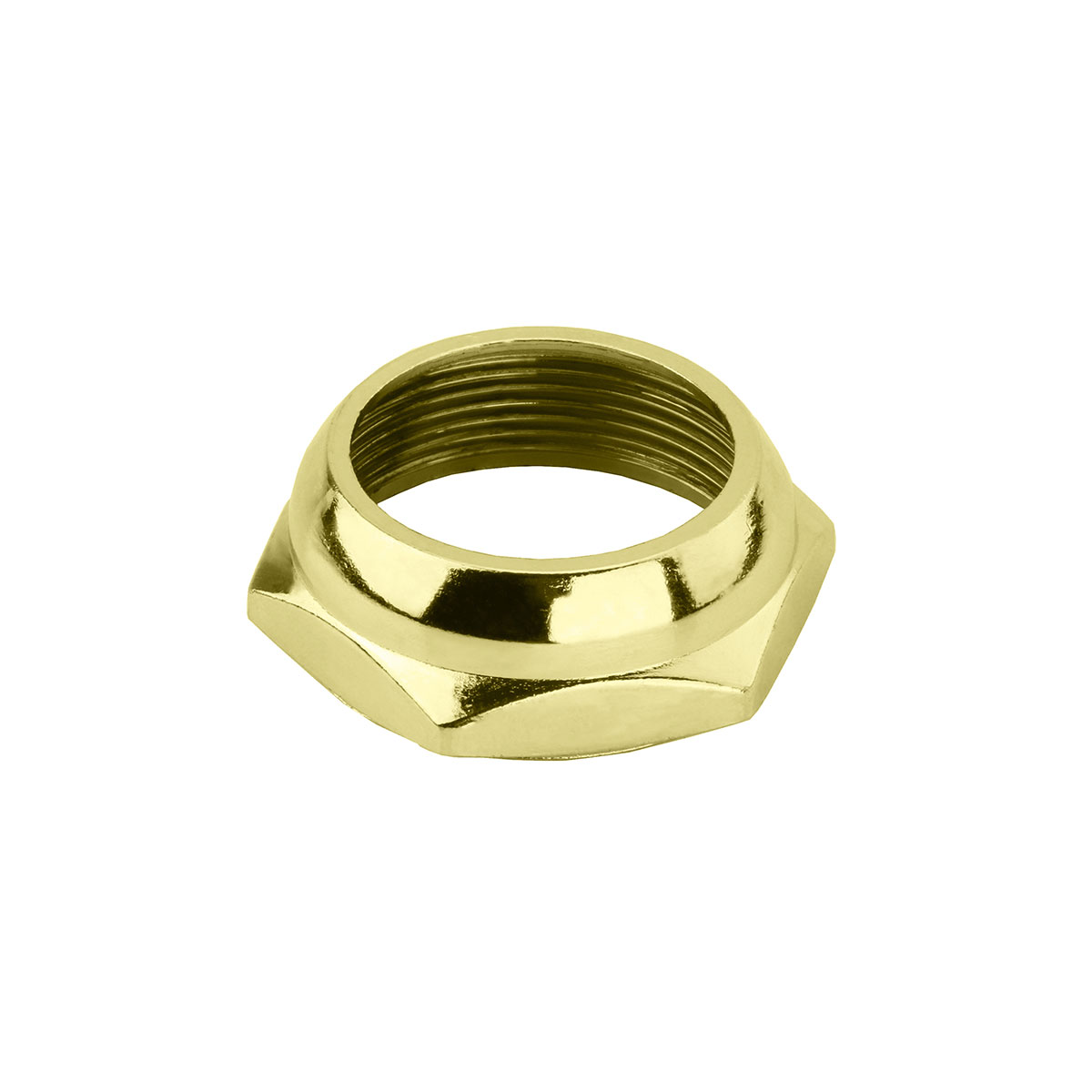 Headset Lock Nut 21.1 Gold.
