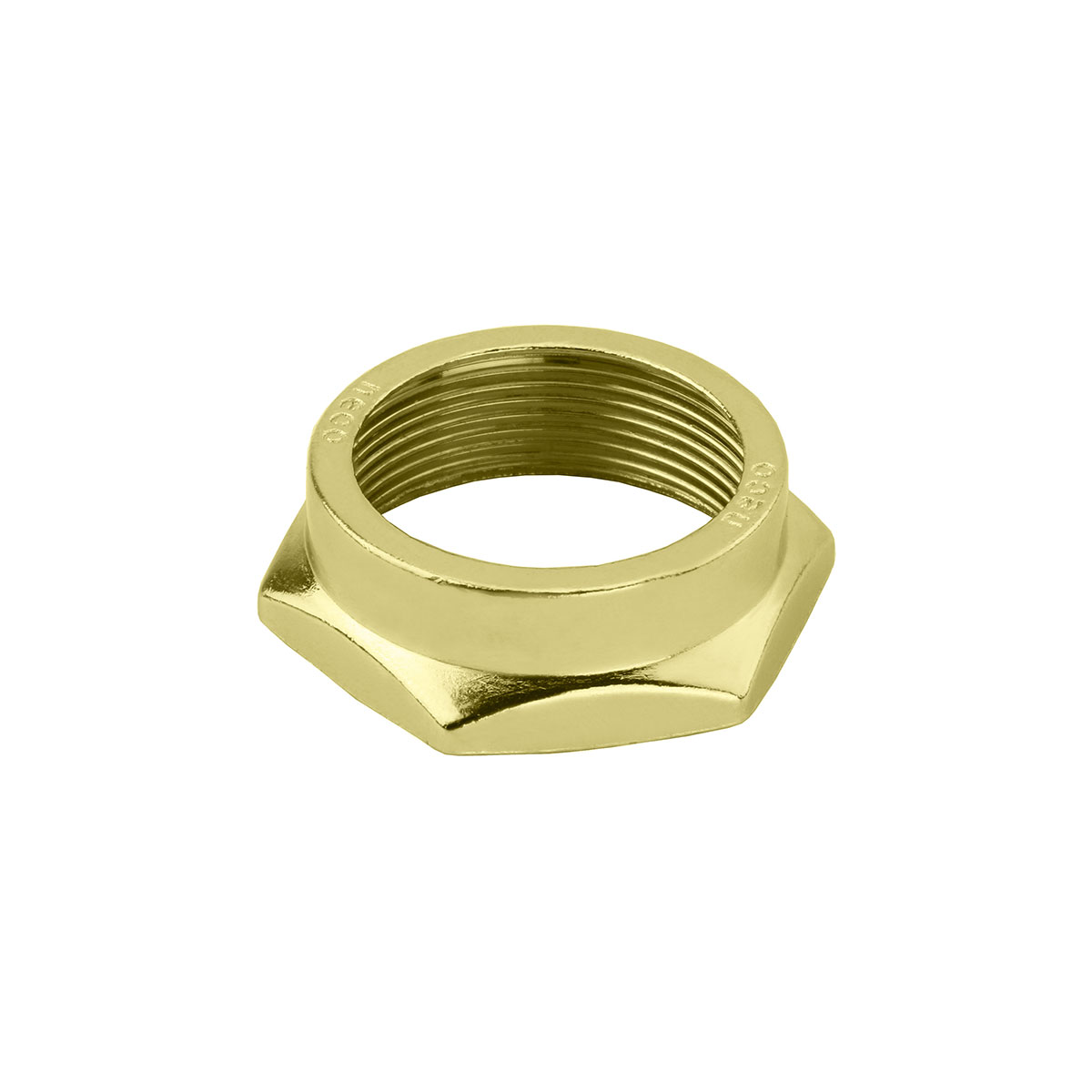 Headset Lock Nut 22.2 Gold.