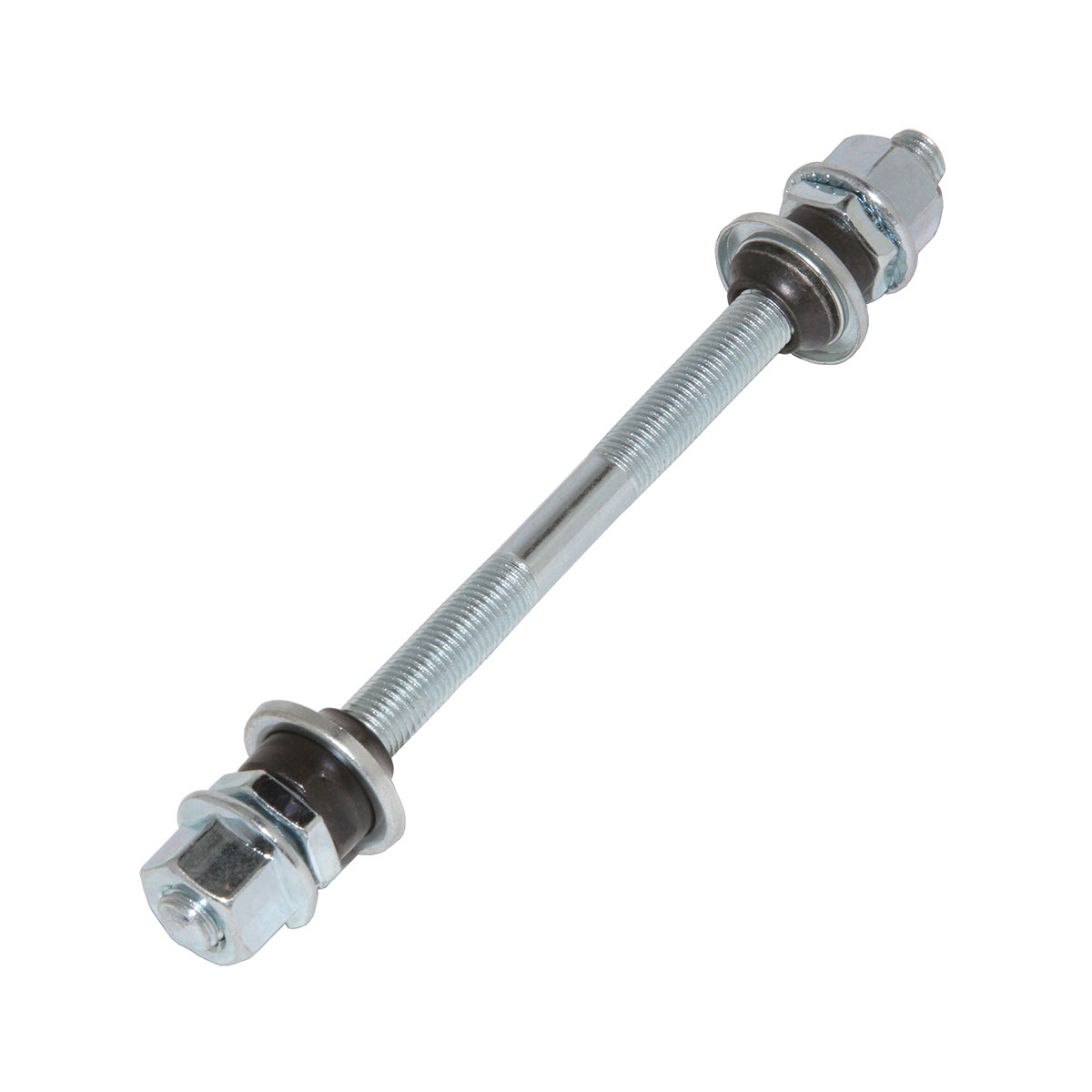 Front Hub Axle 5/16x140mm Chrome.