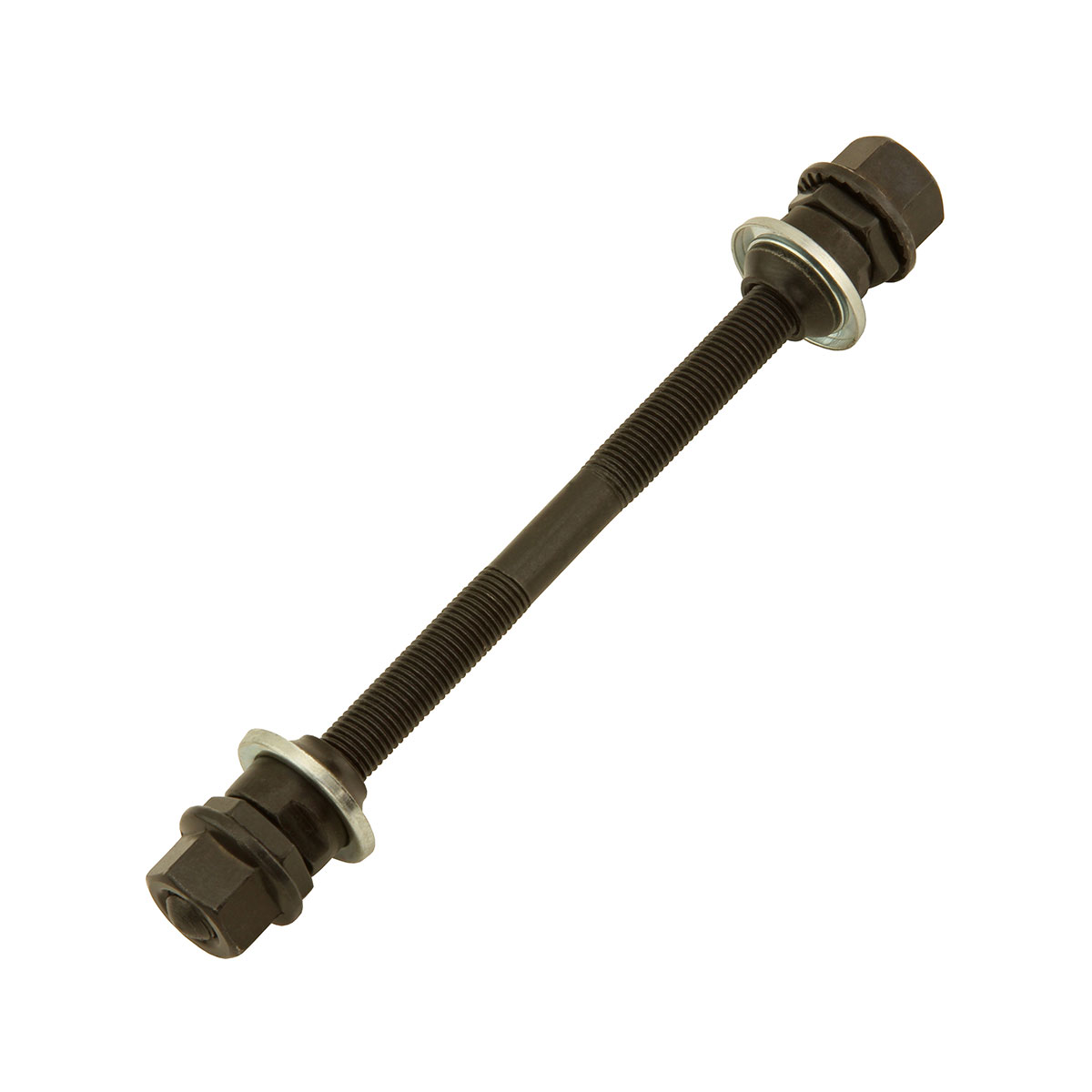 Front Hub Axle 5/16x140mm Black.