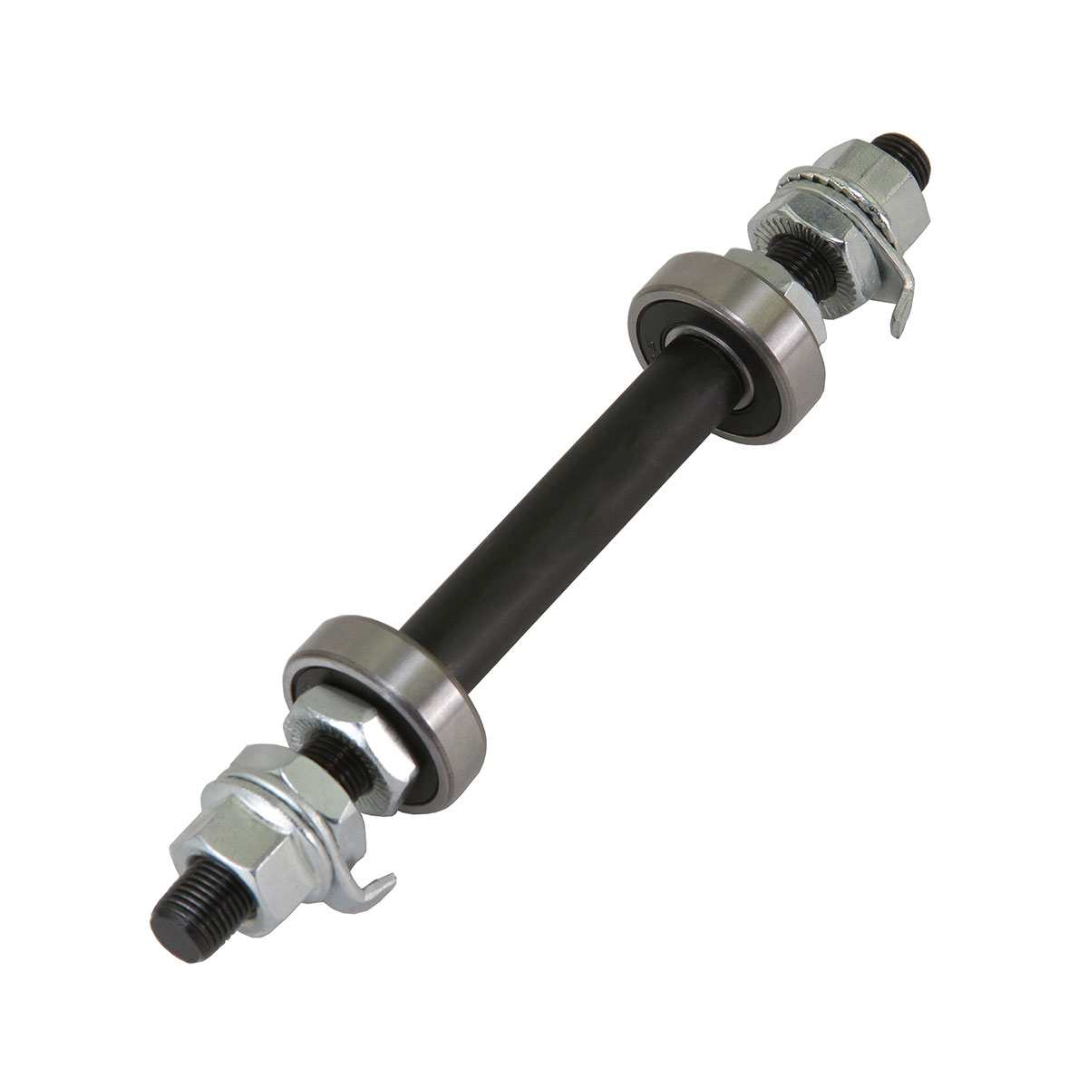 Hub Axle Set 3/8x150mm Sealed/Bearing Black.