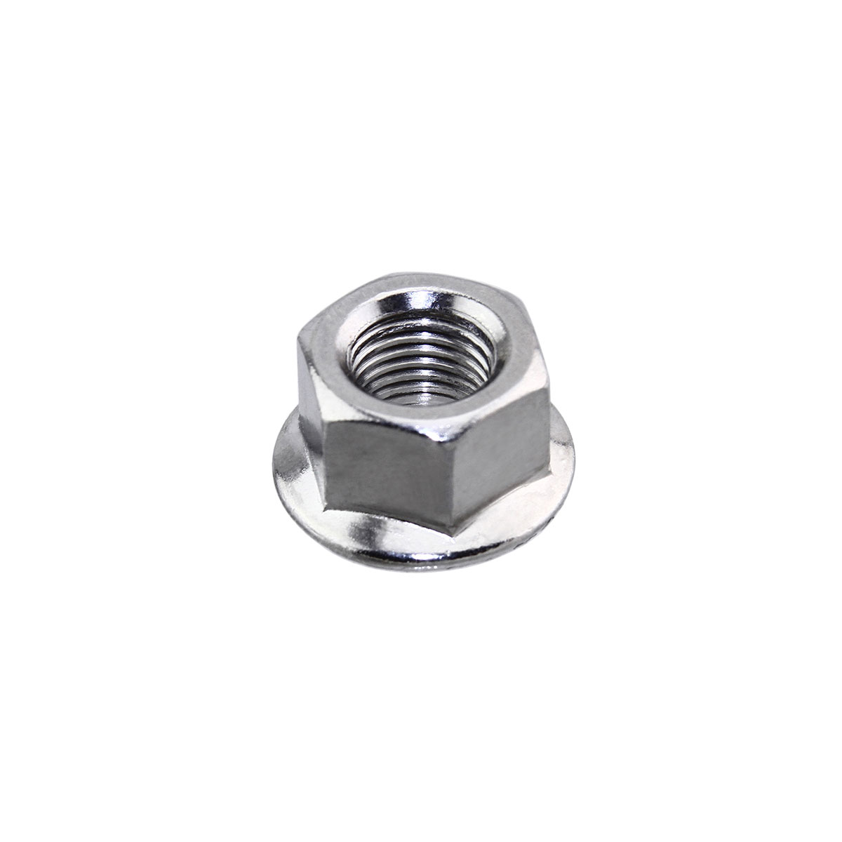 Hub Axle Nut 3/8 x 26t Front/Rear Chrome.