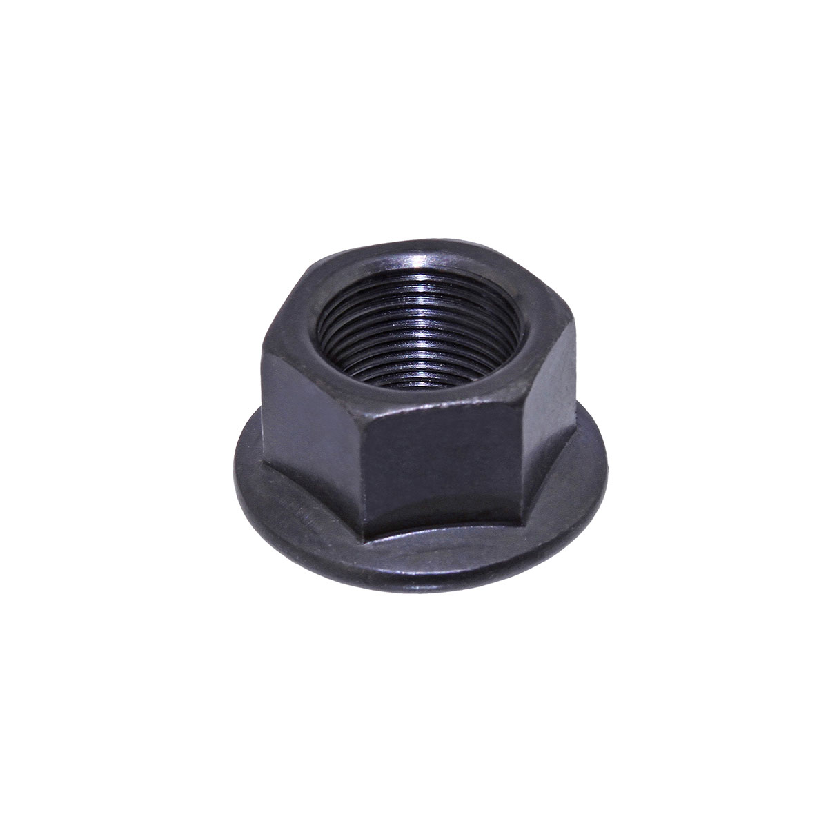 Hub Axle Nut 14mm Front/Rear Black.