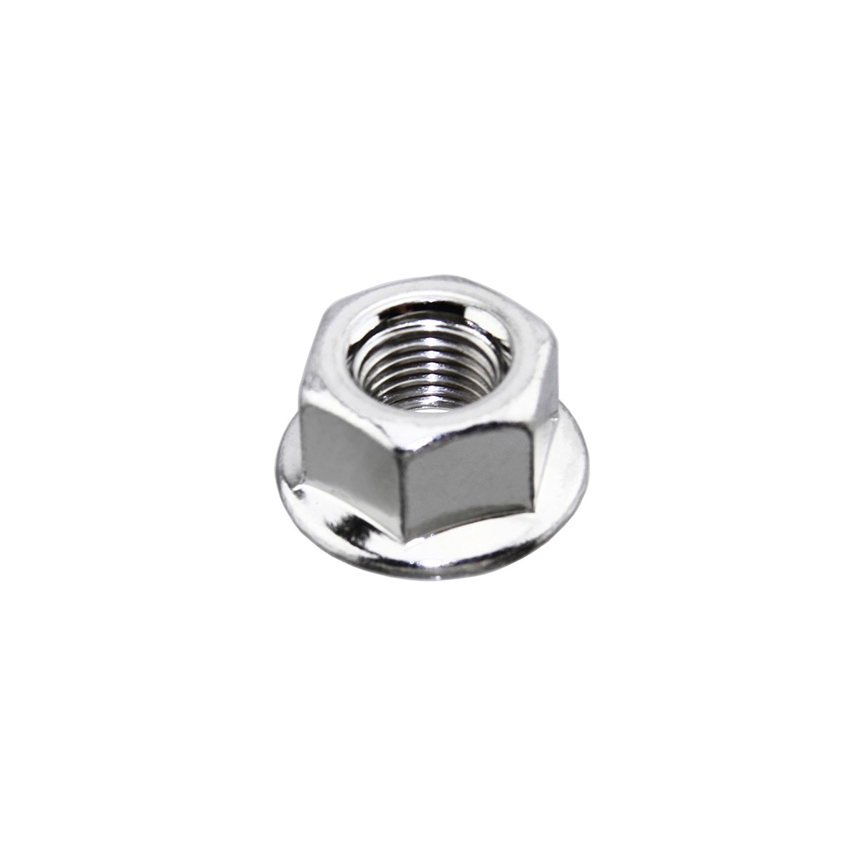 Hub Axle Nut Front 9x1mm Chrome.