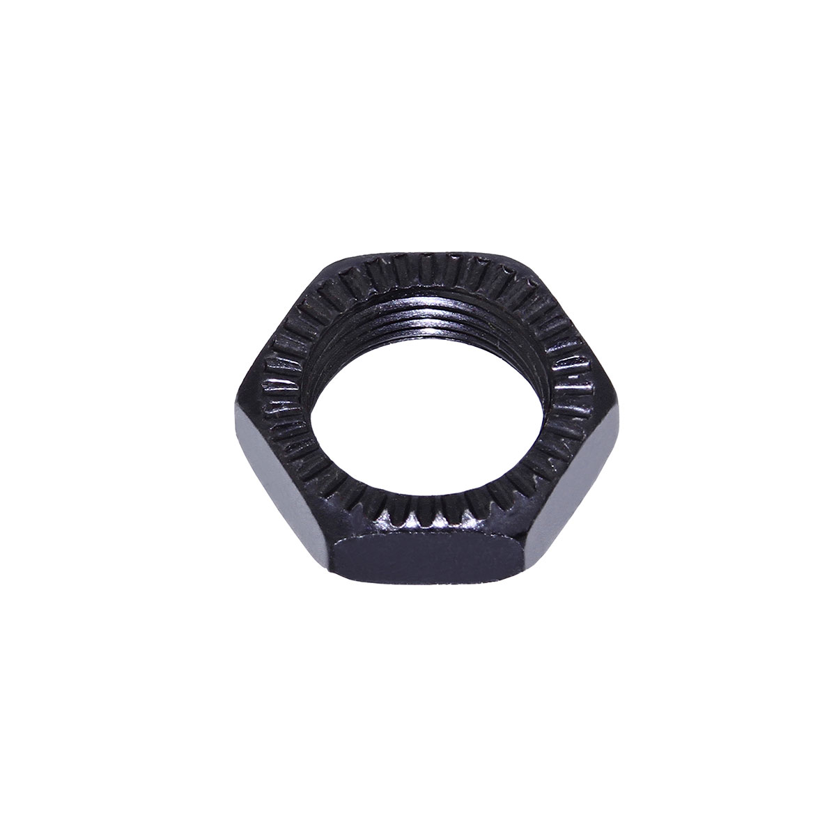 Lock Nut 14mm Black.
