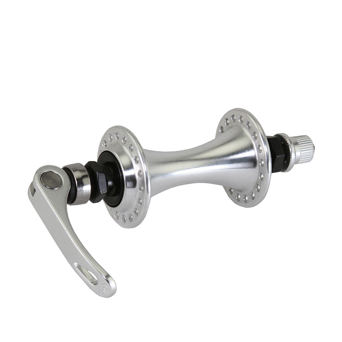 Alloy Front Hub 36h 80g W/Q.R Silver.