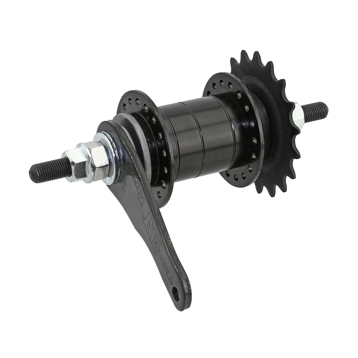 Coaster Hub 36h 105g Black.