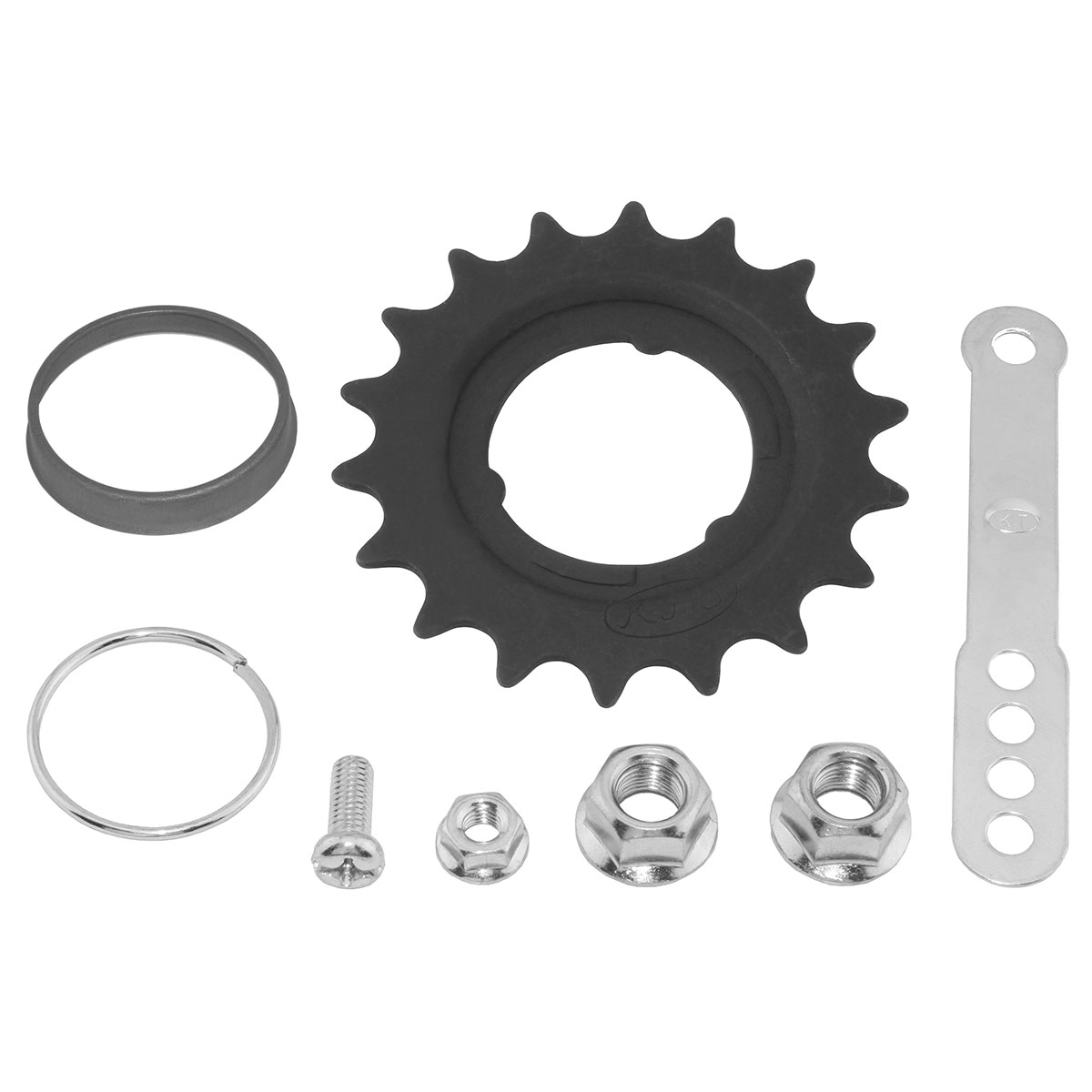 Coaster Hub Trim Kits 18t Black.