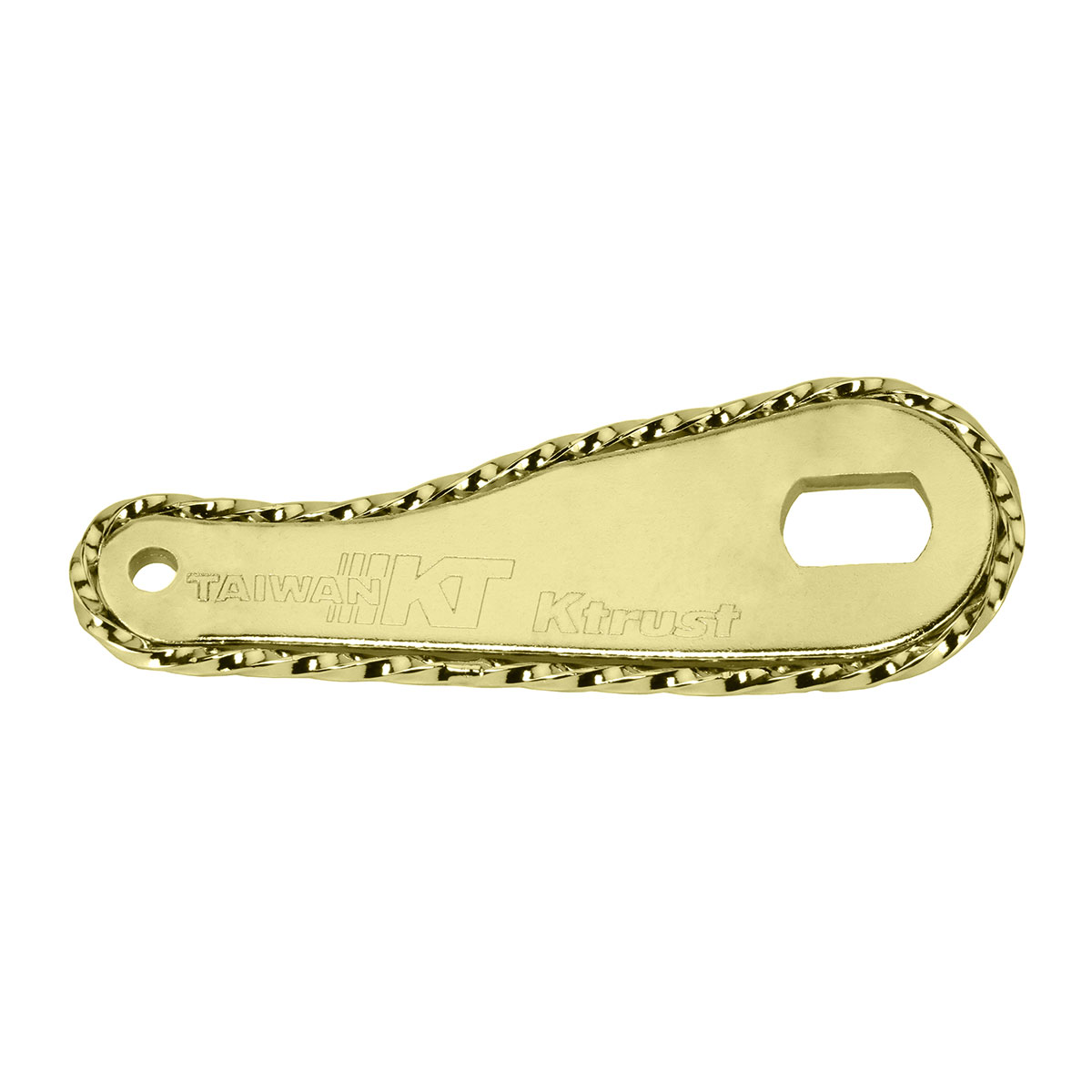 Twisted Coaster Hub Arm Gold.