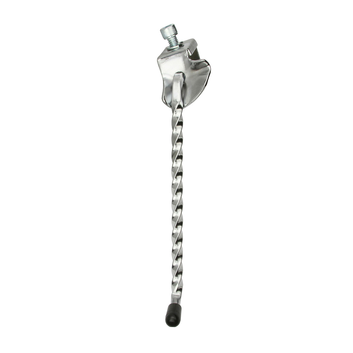 Square Twisted Kickstand Center 7-1/2 Chrome.