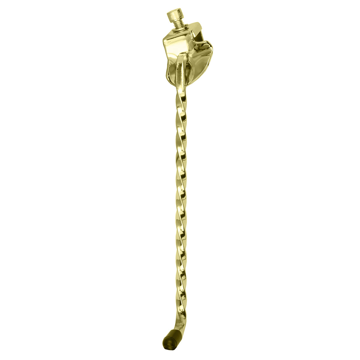 Square Twisted Kickstand Center 10-1/2 Gold.
