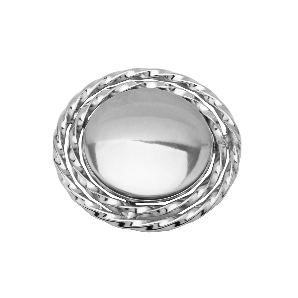 Double Twisted Bolt Cover Chrome.