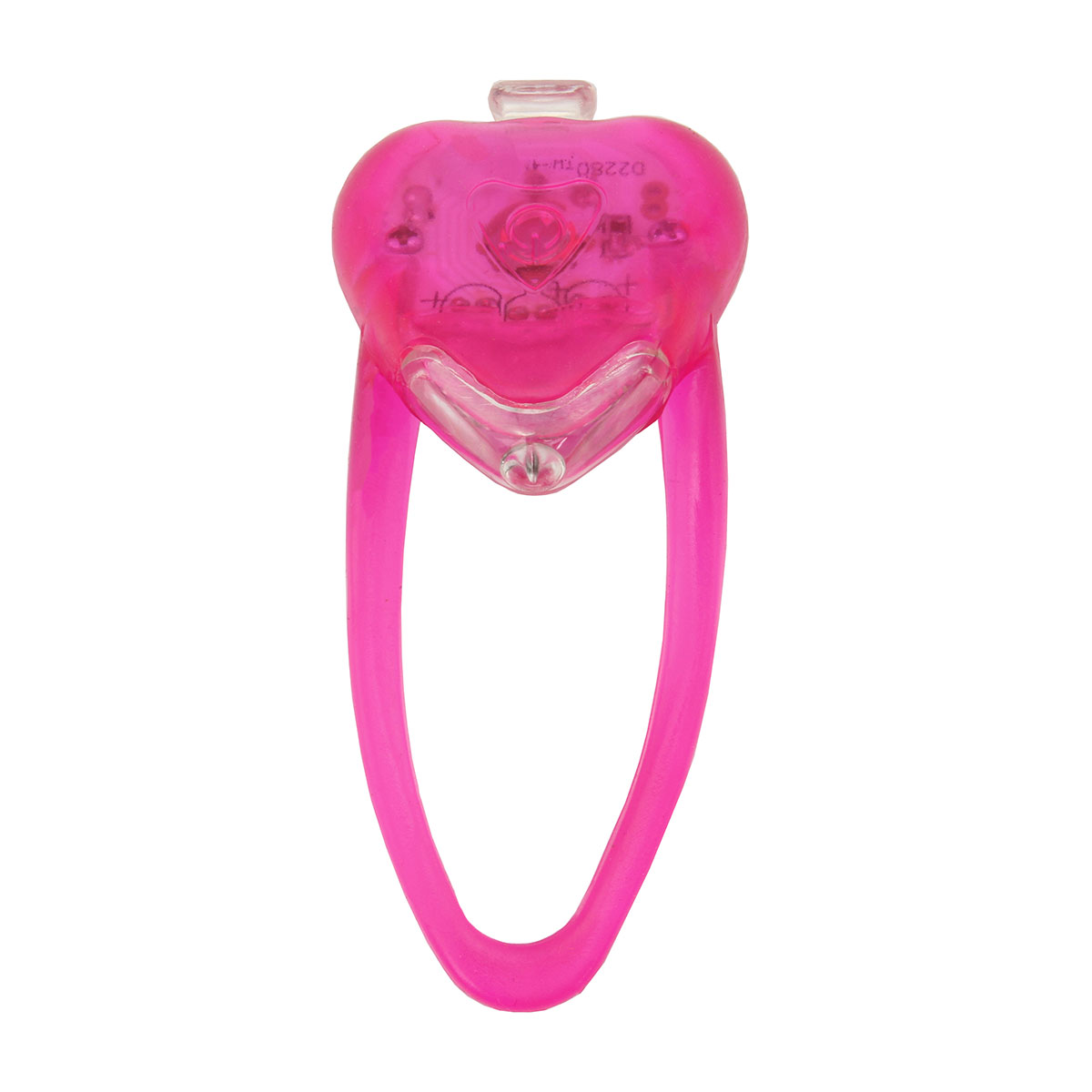 Spade Safety Flashing Light KS-216 Clear/Pink.