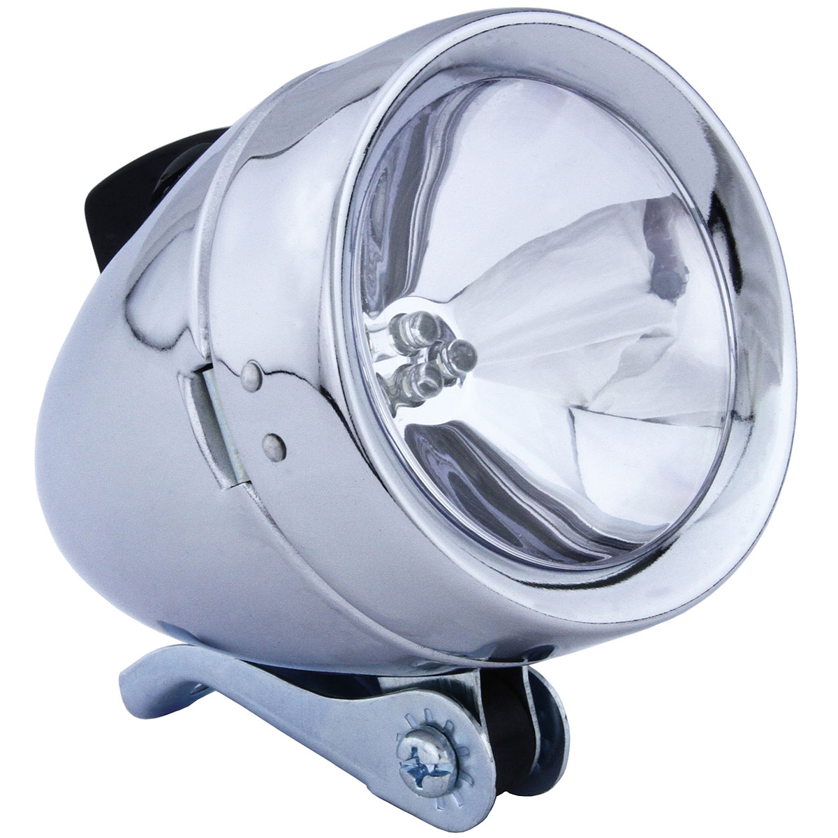 Bullet Light 3/Led Bulb 777 Chrome.