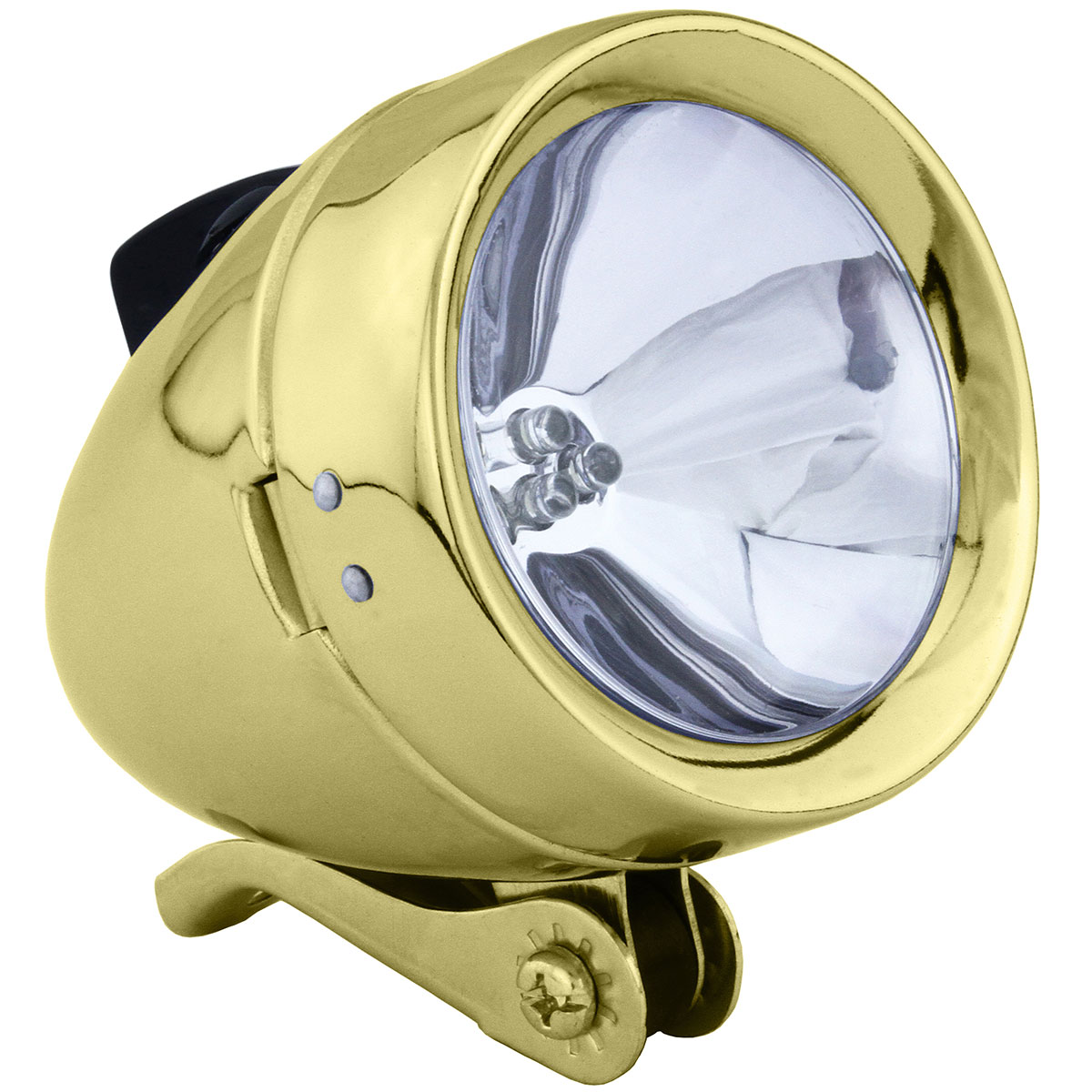 Bullet Light 3/Led Bulb 777 Gold.