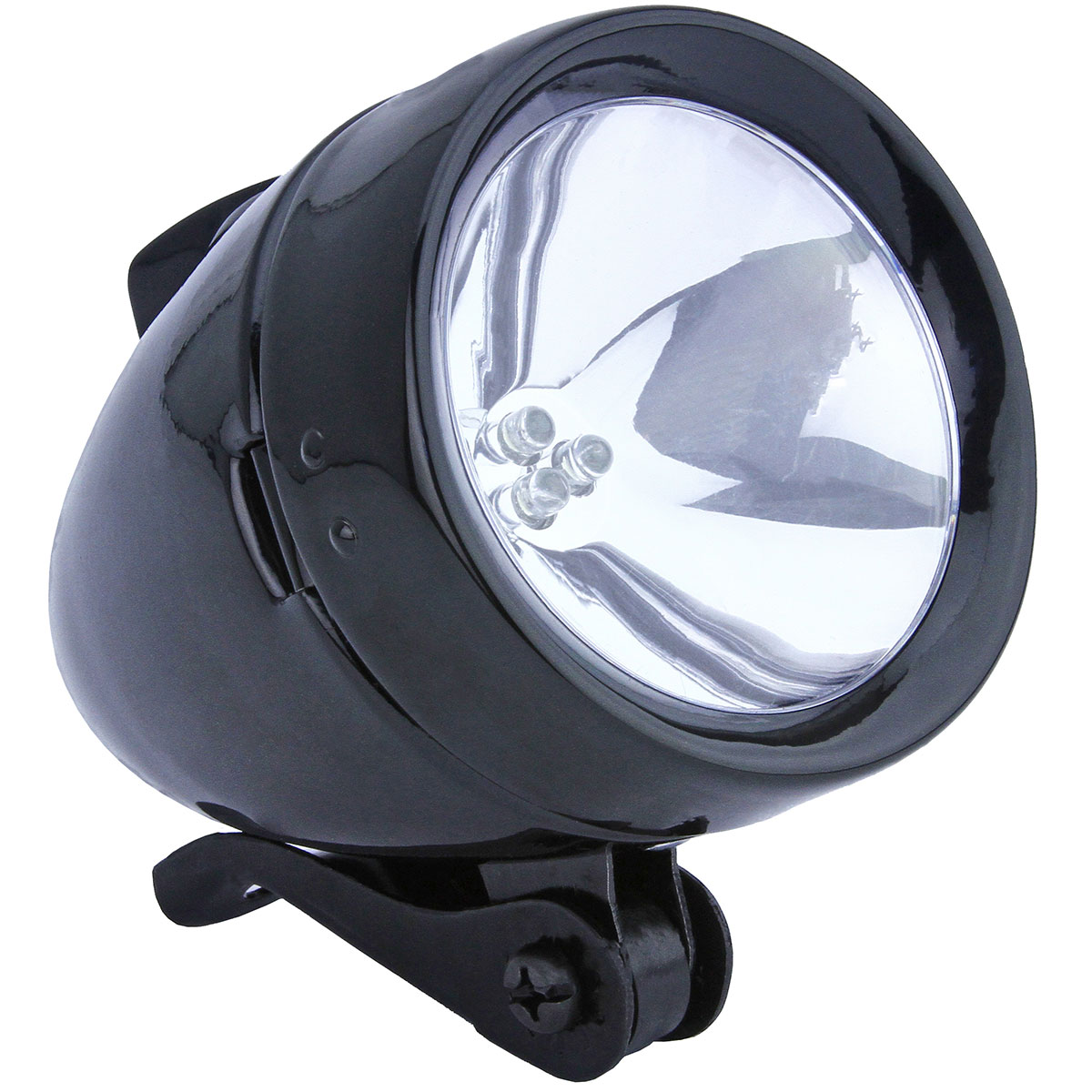 Bullet Light 3/Led Bulb 777 Black.
