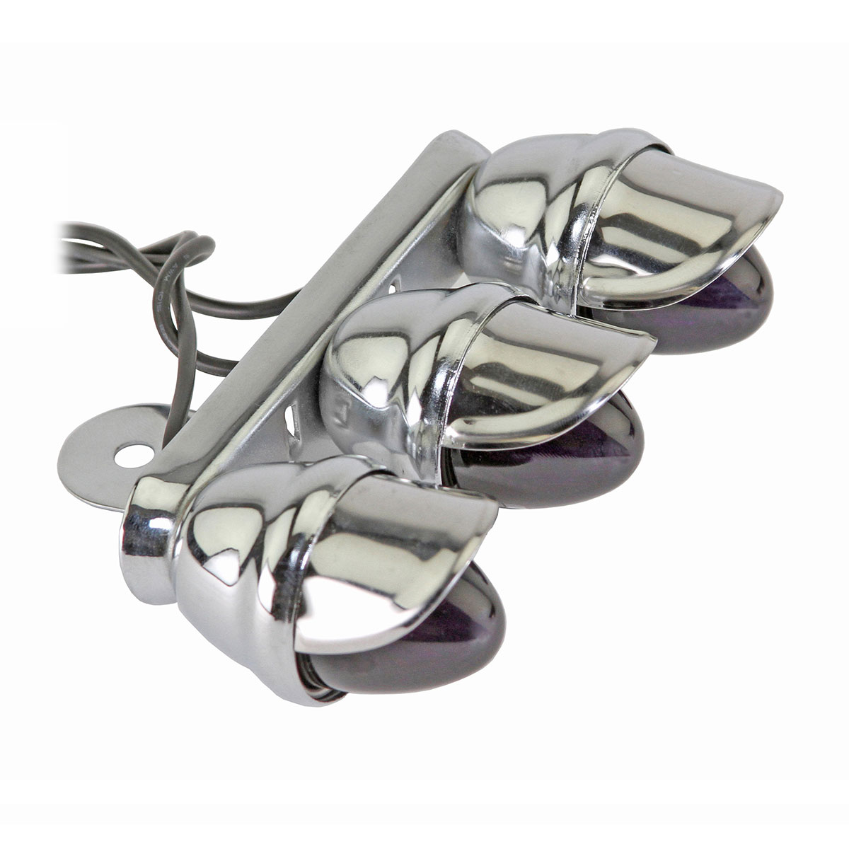 Triple Mini Bee Light 781 Chrome/Purple.