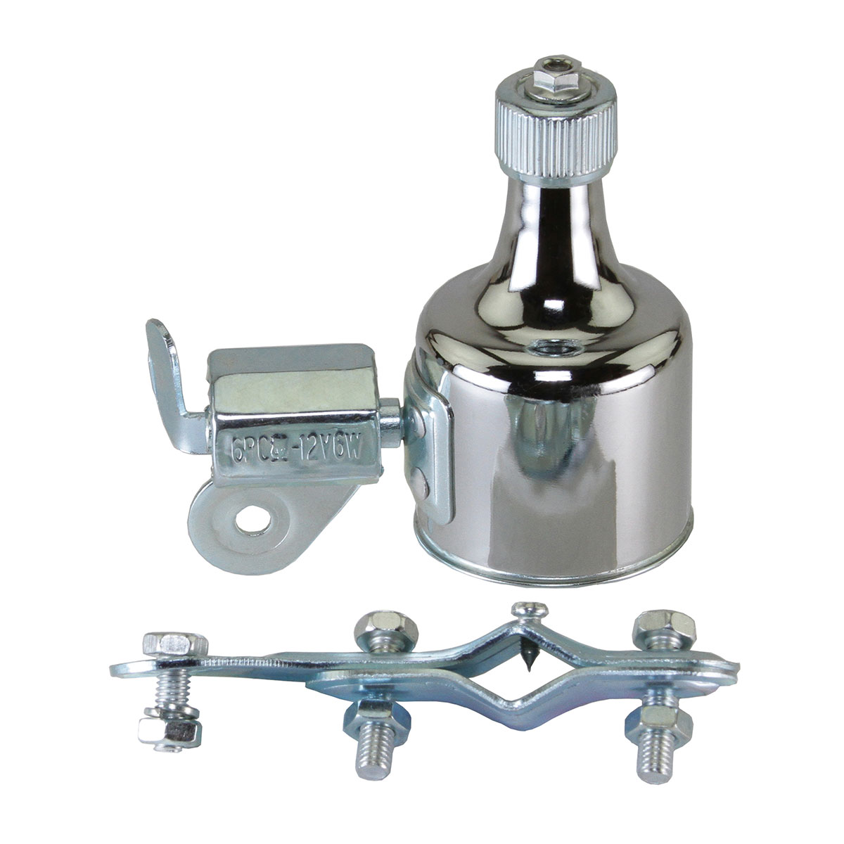 Dynamo Generator 12V 6W Chrome.