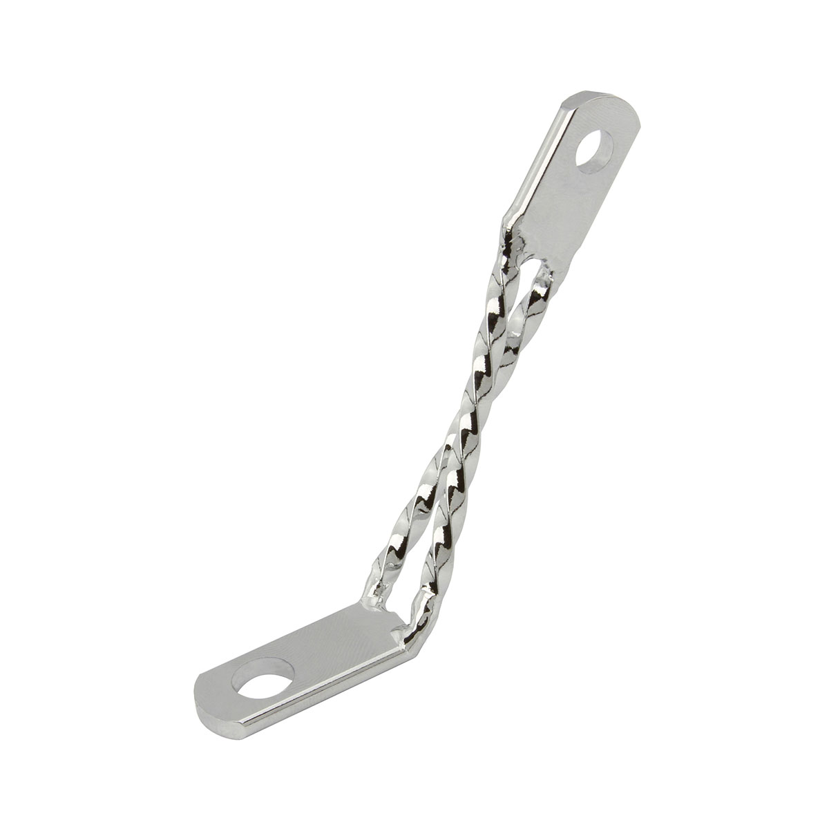 Double Twisted Light Bracket Chrome.