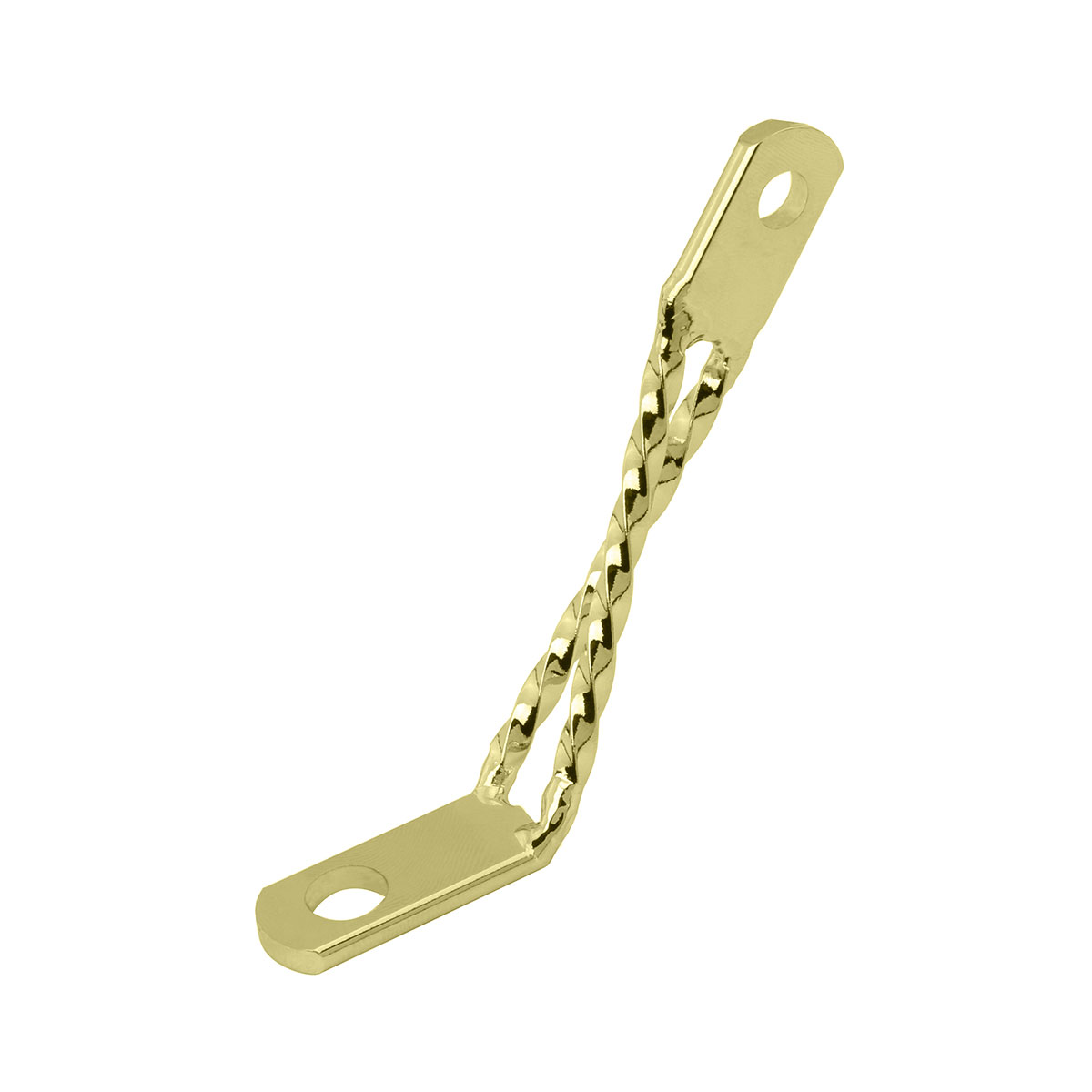 Double Twisted Light Bracket Gold.