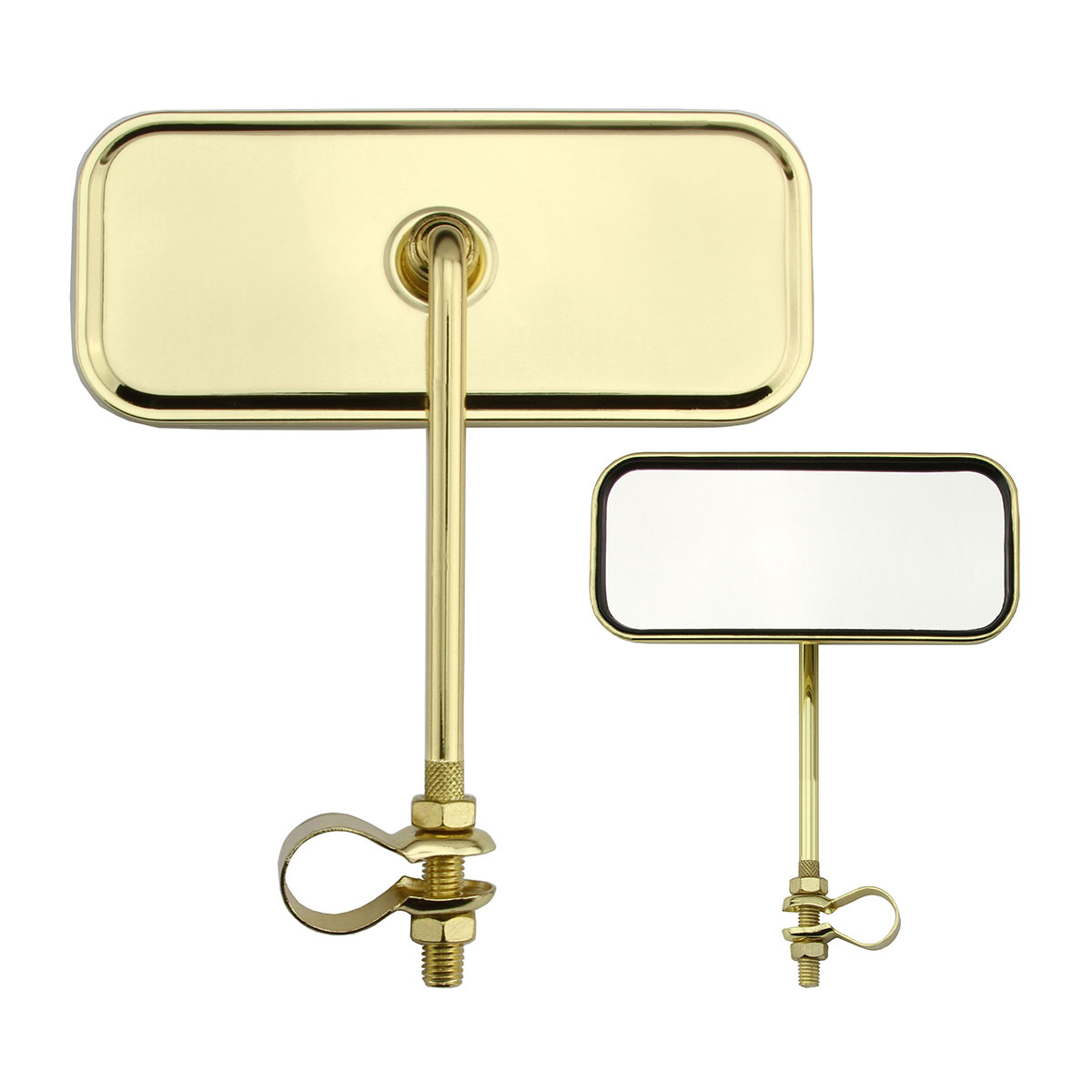 Rectangle Mirror All Gold.