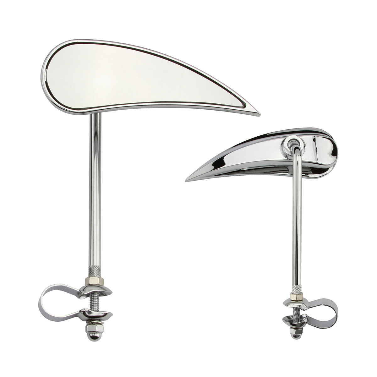 Alloy Blade Mirror Right Chrome.