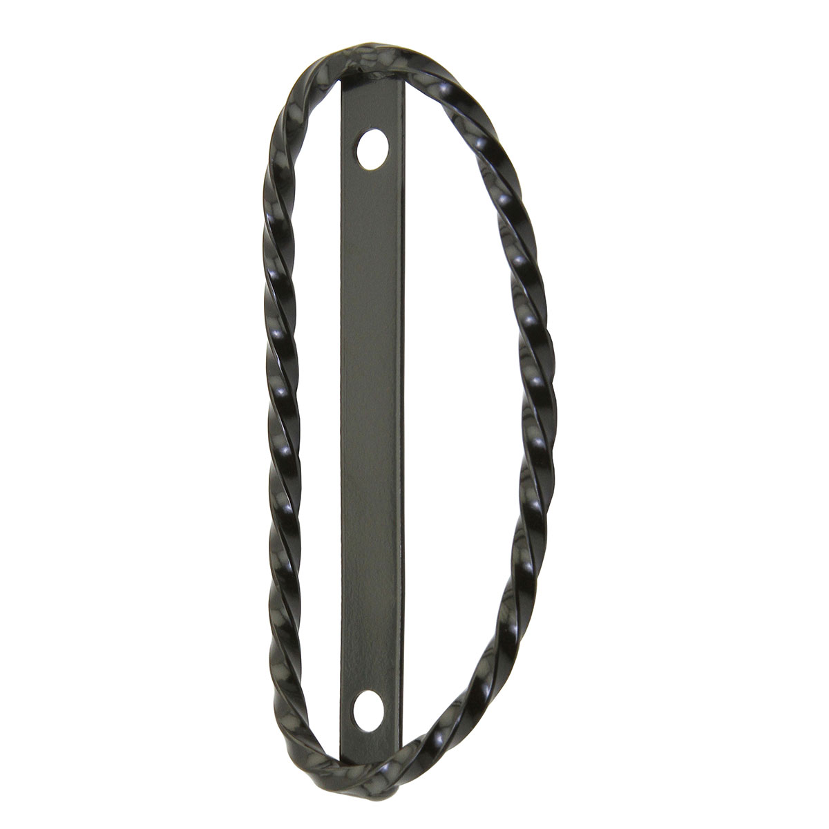 Lowrider Square Twisted Name Plate Trim Black.