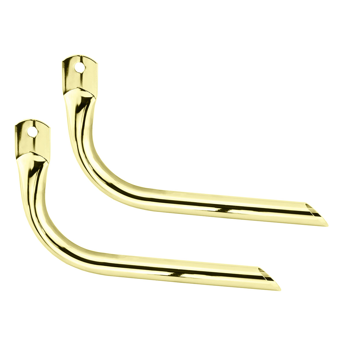 Straight Muffler Gold.