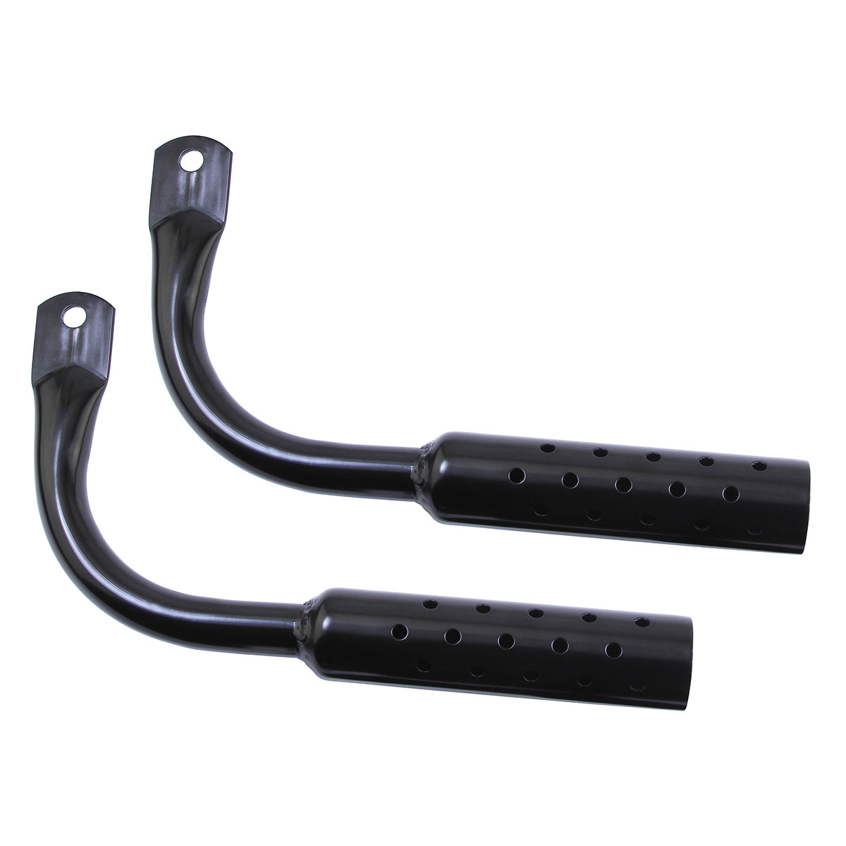 Muffler W/Holes Black.